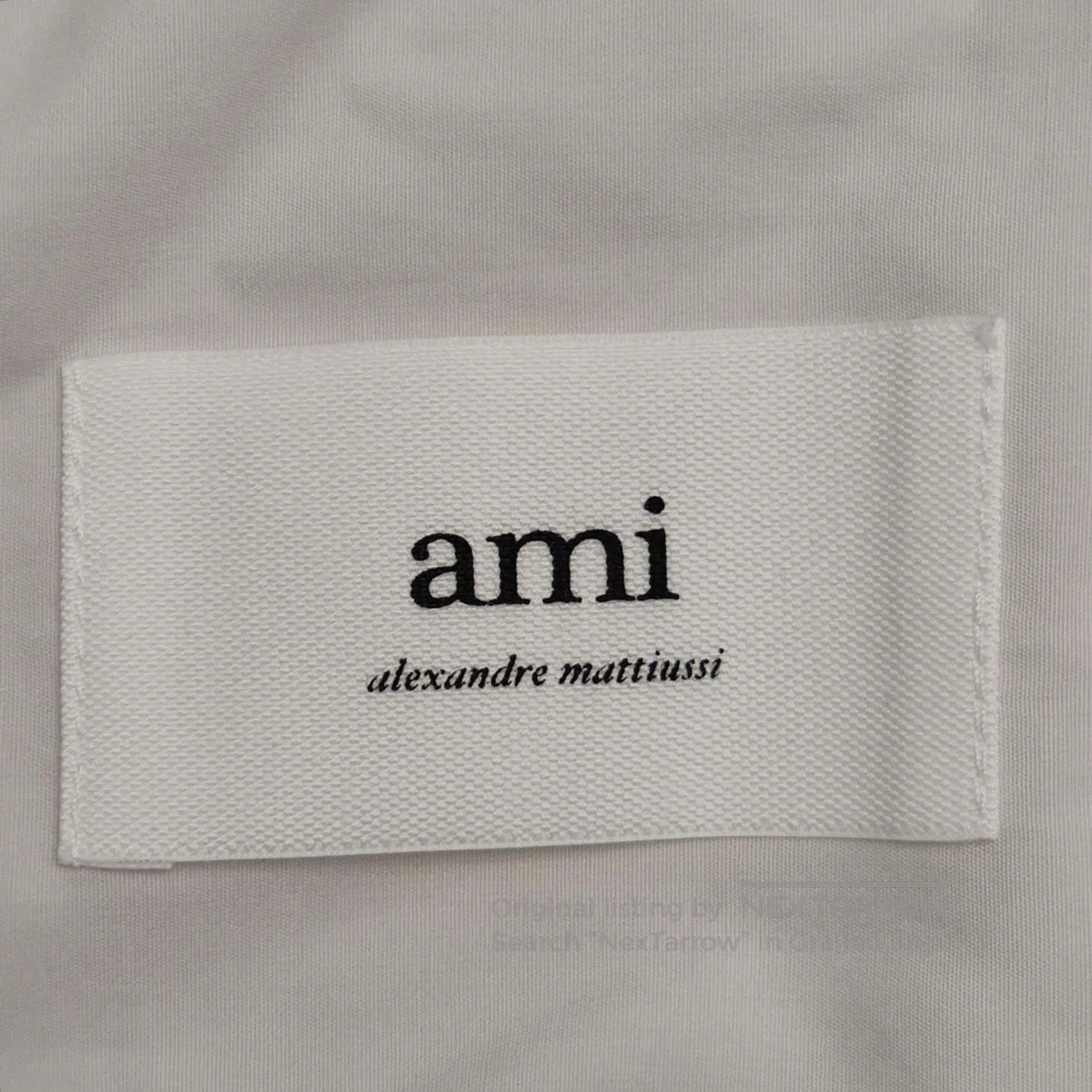 AMI AM Alexandre Mattiussi S Cotton Collared Shirt. Size US S / EU 44-46 / 1 - 4 Thumbnail