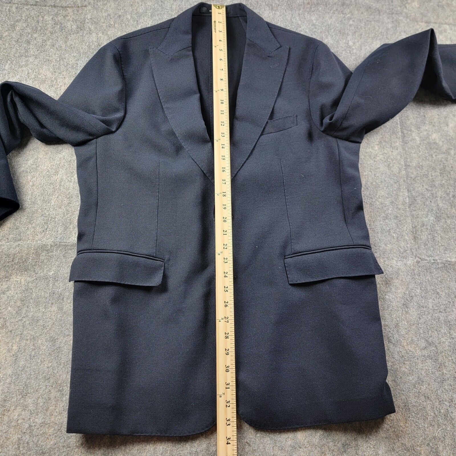 Todd Snyder Todd Snyder Wool Peak Lapel Hopsack Sport Coat Size 42R - 7 Thumbnail