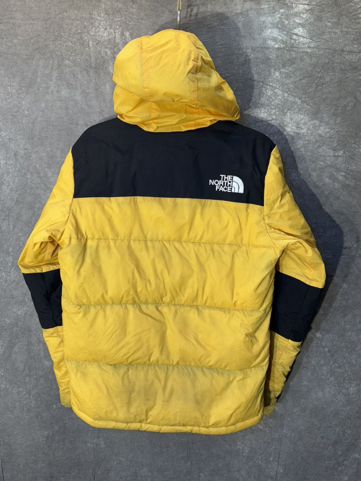 The North Face × Vintage Vintage The North Face Nuptse Jacket 550 Series Yellow Size US S / EU 44-46 / 1 - 2 Thumbnail