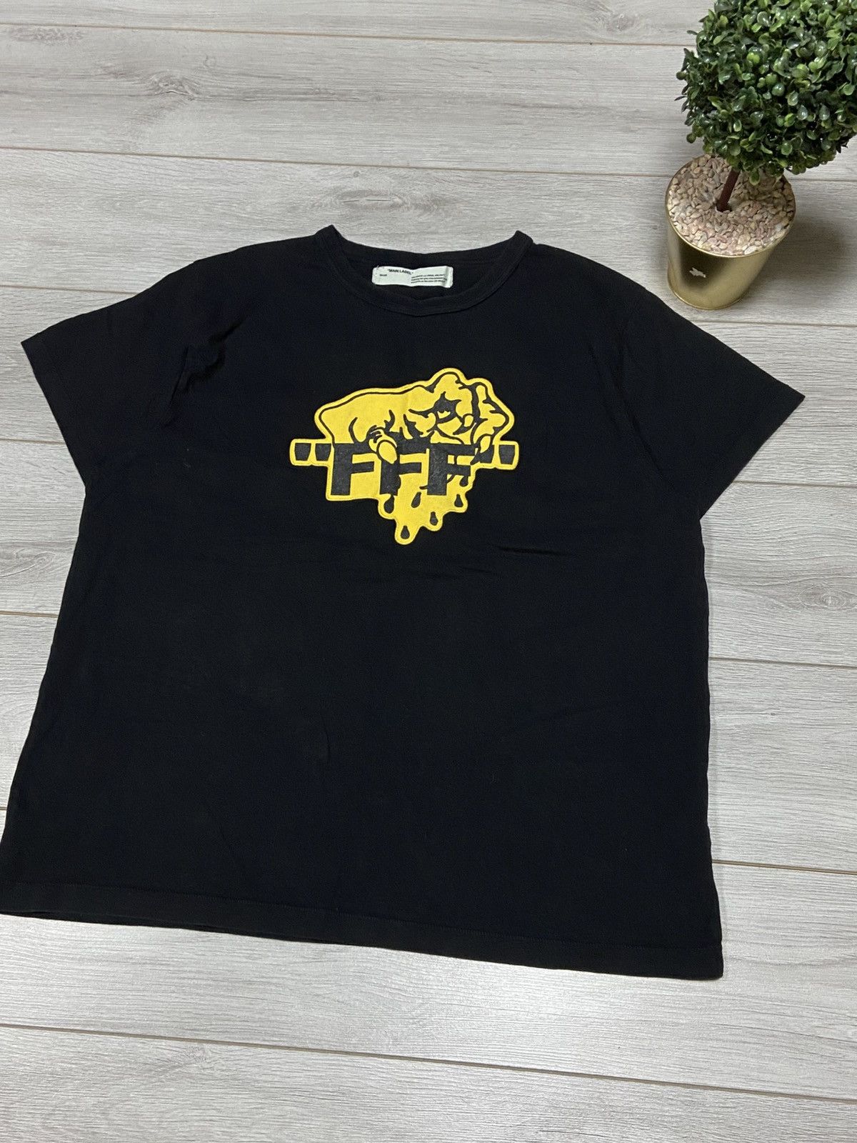 Off-White Off White FFF vintage Horrors Patch Tee big logo Size US XL / EU 56 / 4 - 3 Thumbnail