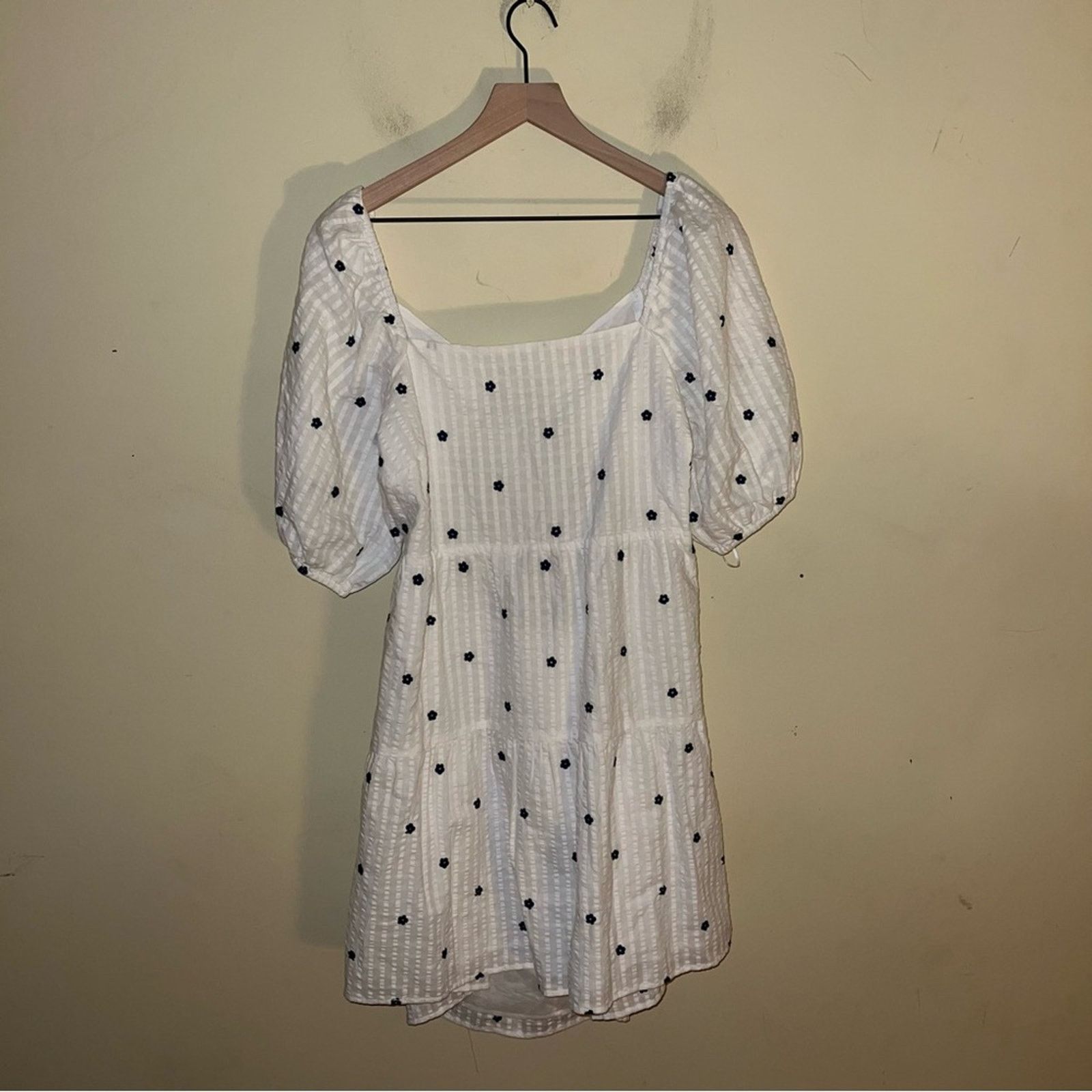 Rails RAILS Selene Floral Embroidered Daisies Serrsucker Dress XL Size XL / US 12-14 / IT 48-50 - 5 Thumbnail