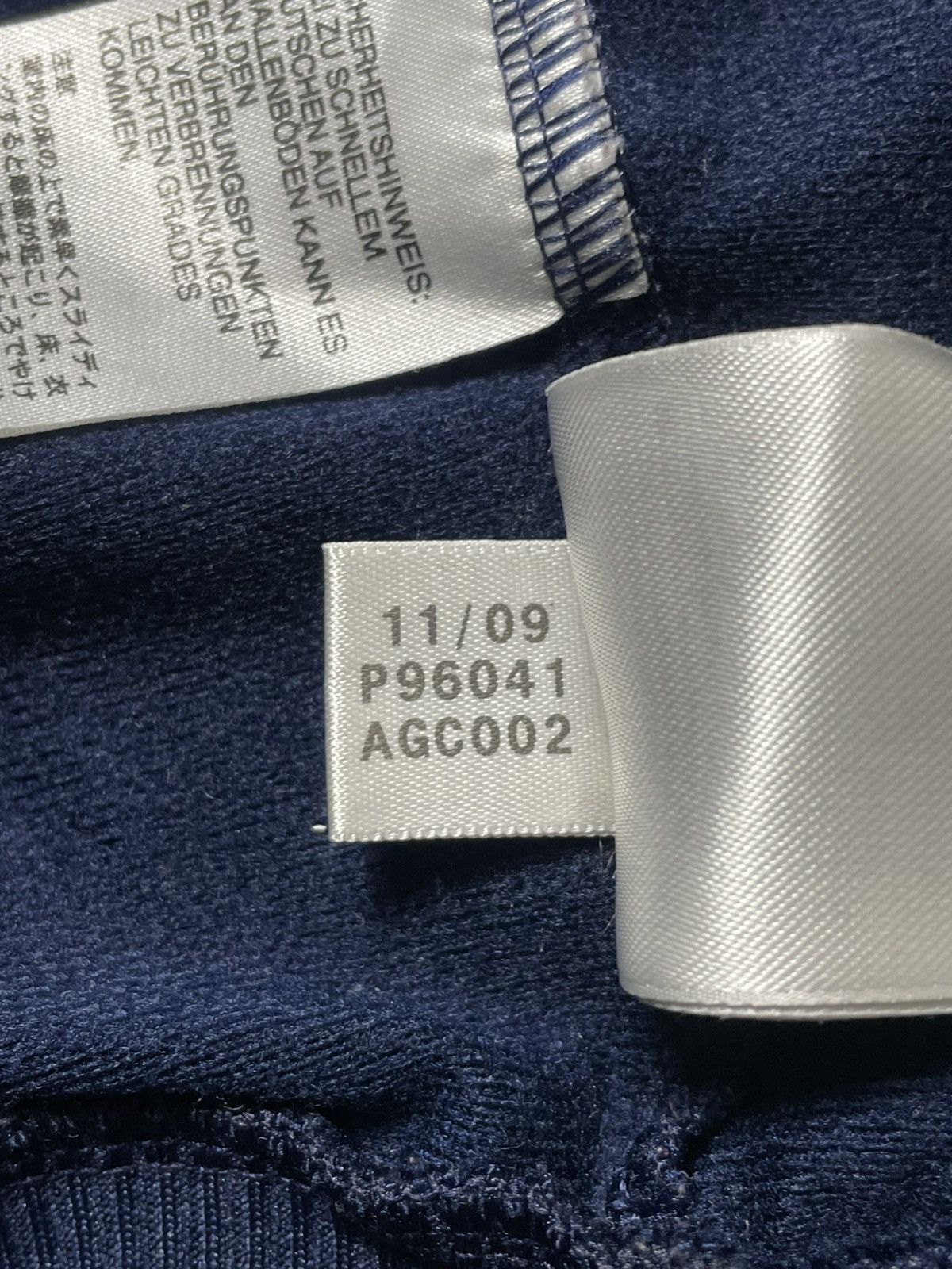 Adidas Vintage Adidas Track Jacket 00s Balenciaga Style. Y2K blue Size US L / EU 52-54 / 3 - 7 Thumbnail