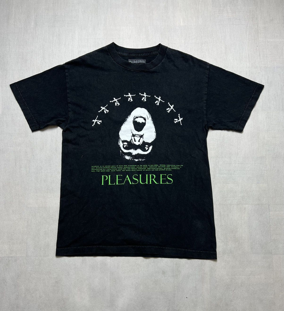 Band Tees × Vintage Tshirt Pleasures Grindcore Vintage 100% Cotton Size US M / EU 48-50 / 2 - 2 Thumbnail