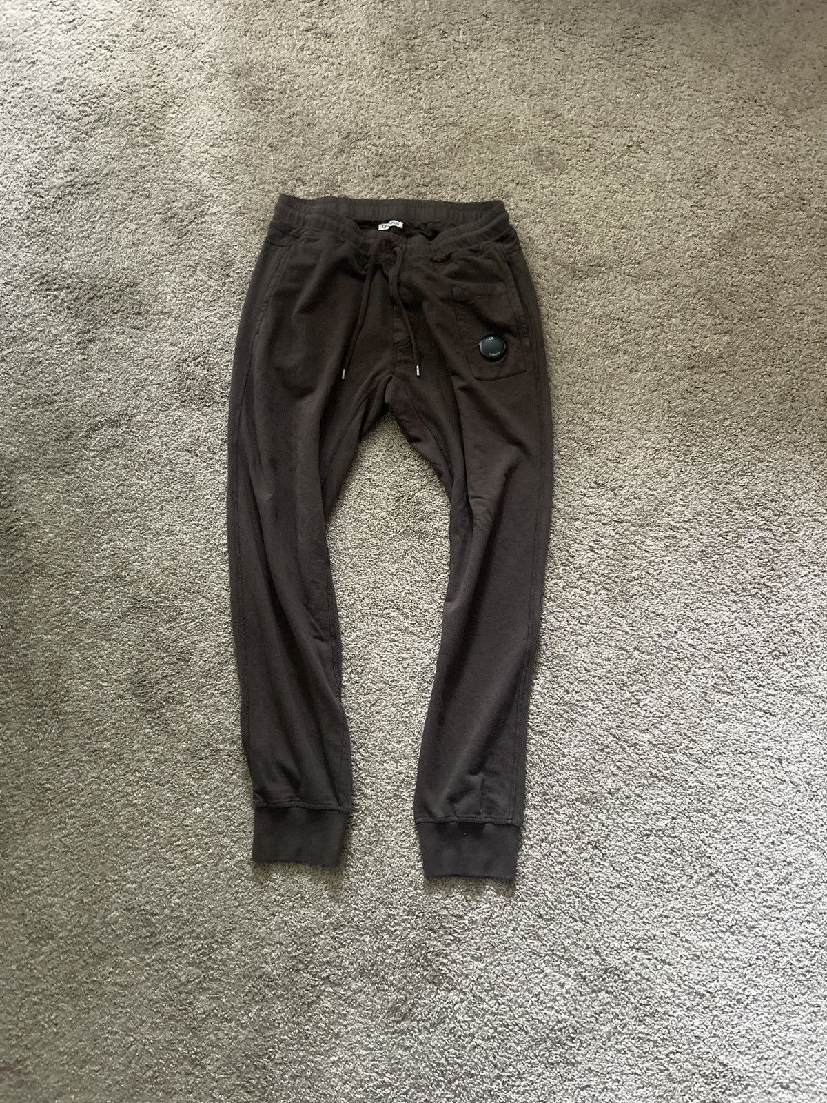 C.P. Company C.P. Company Stone Island Jogger Sweatpants Brown Drawstring Size US 30 / EU 46 - 1 Thumbnail