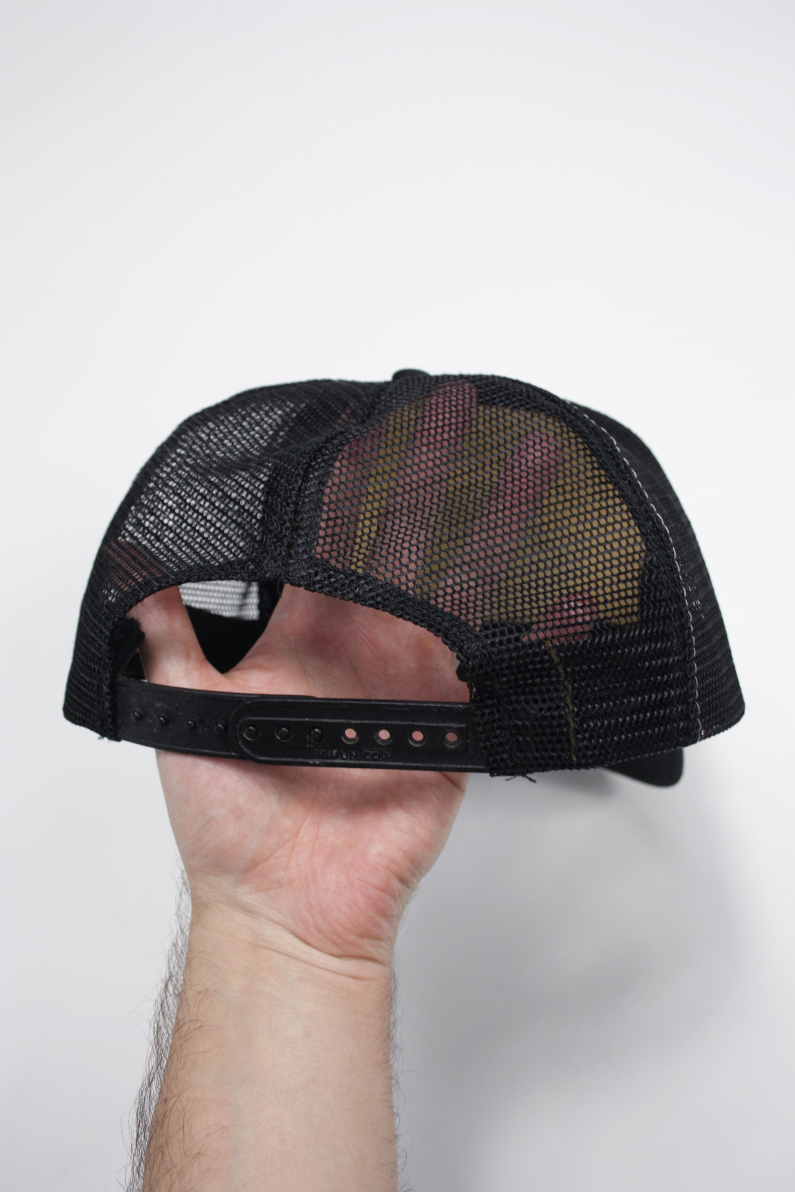Chevrolet × Vintage Nissun 90s Vintage Corvette Trucker Mesh Cap Size ONE SIZE - 6 Thumbnail