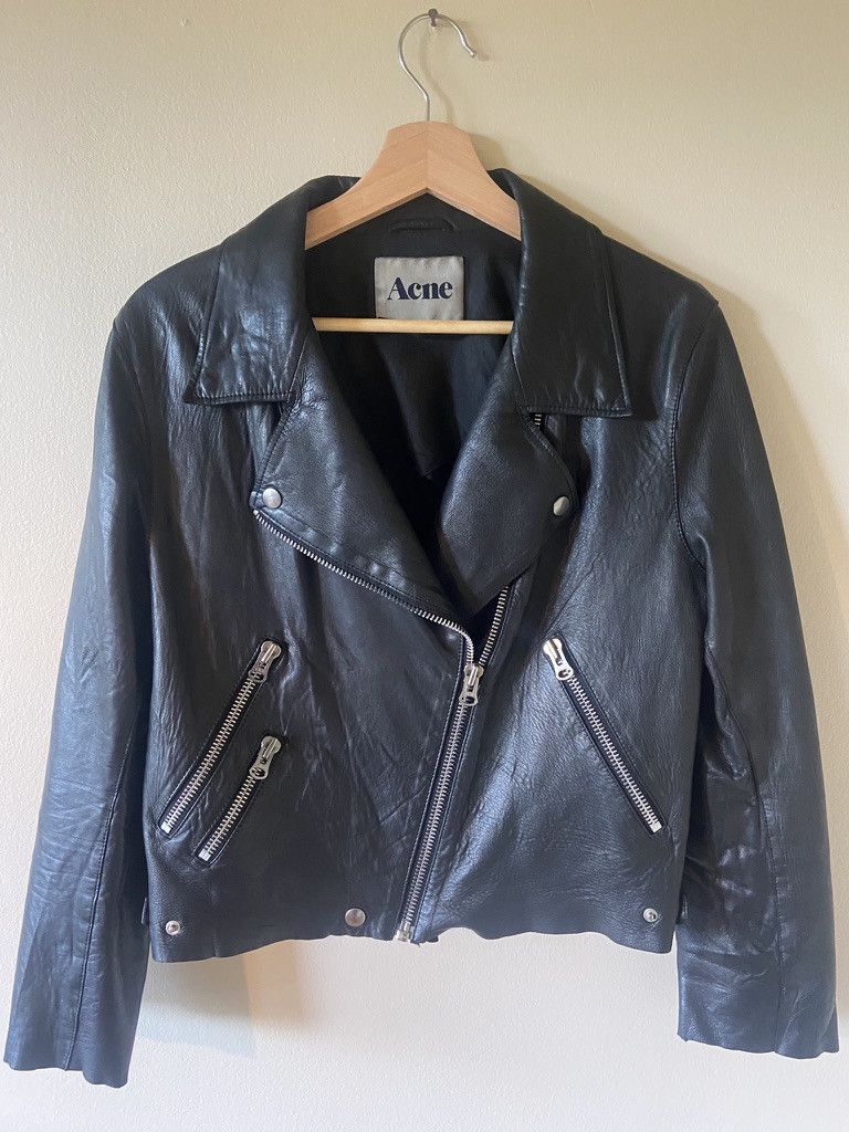 Acne Studios ACNE STUDIOS LEATHER JACKET Size S / US 4 / IT 40 - 1 Thumbnail