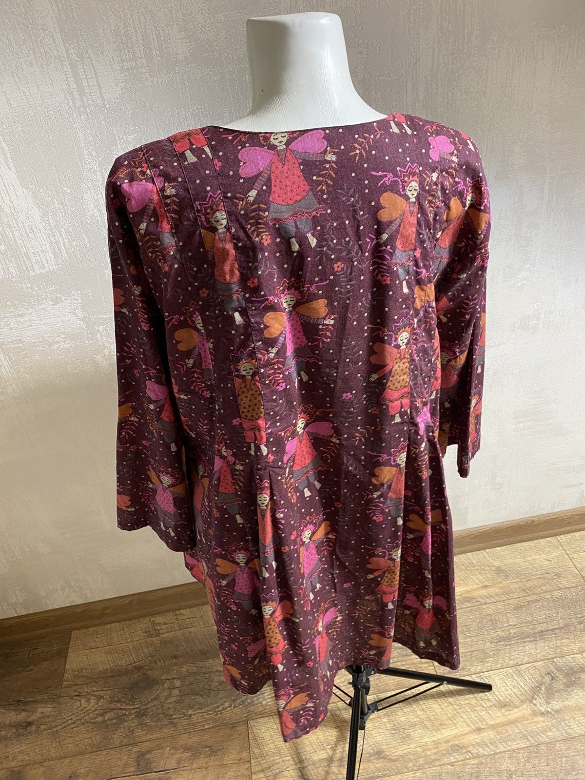 Gudrun Sjoden Gudrun Sjoden Rare Angel Fairy Print Cotton Swing Tunic XL Size XL / US 12-14 / IT 48-50 - 4 Thumbnail