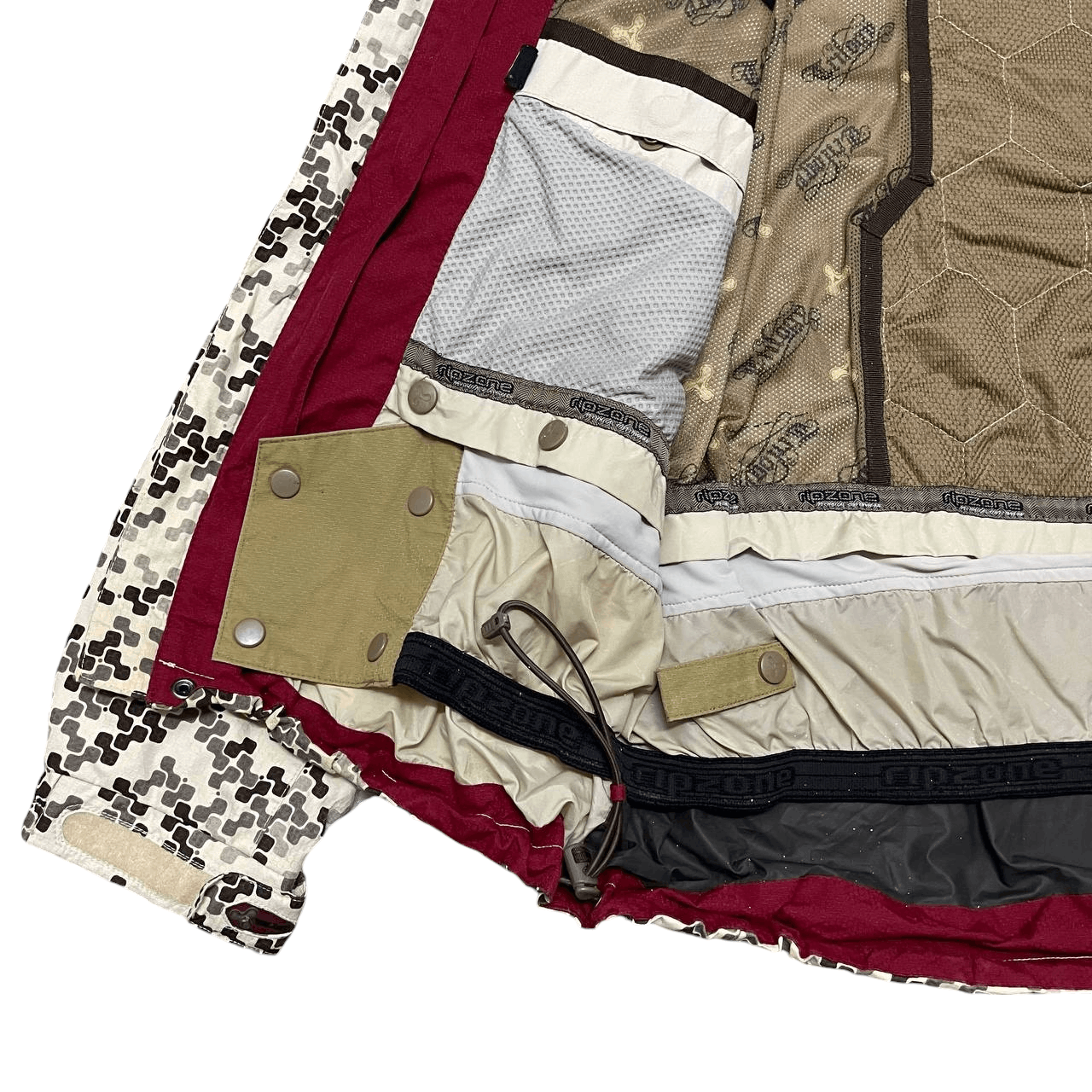 Japanese Brand Vintage Ripzone Technology Trilogy Camo Hooded Jacket Size US L / EU 52-54 / 3 - 15 Thumbnail