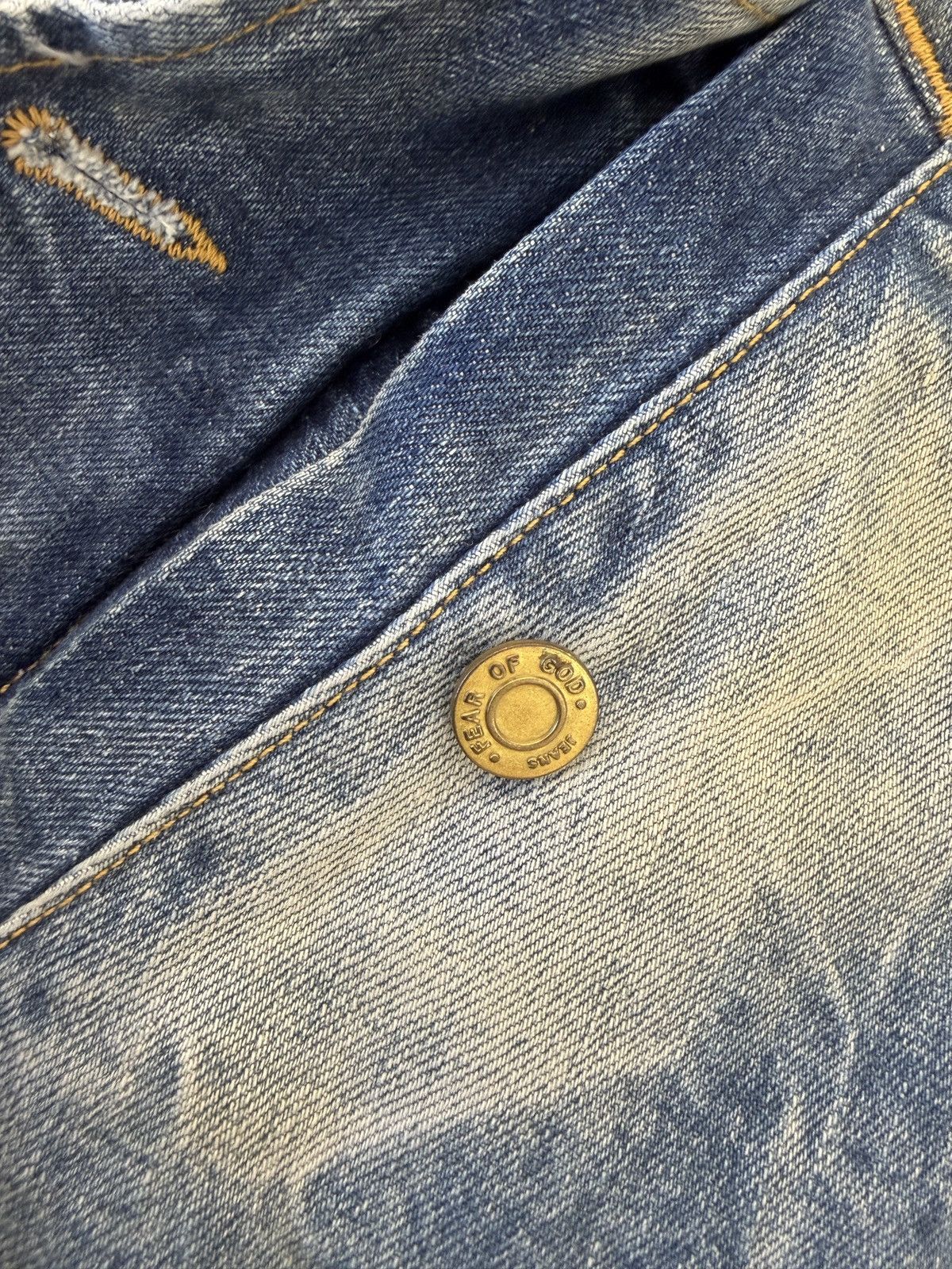 Fear of God Fear of god denim alpaca holy water parka Size US M / EU 48-50 / 2 - 3 Thumbnail