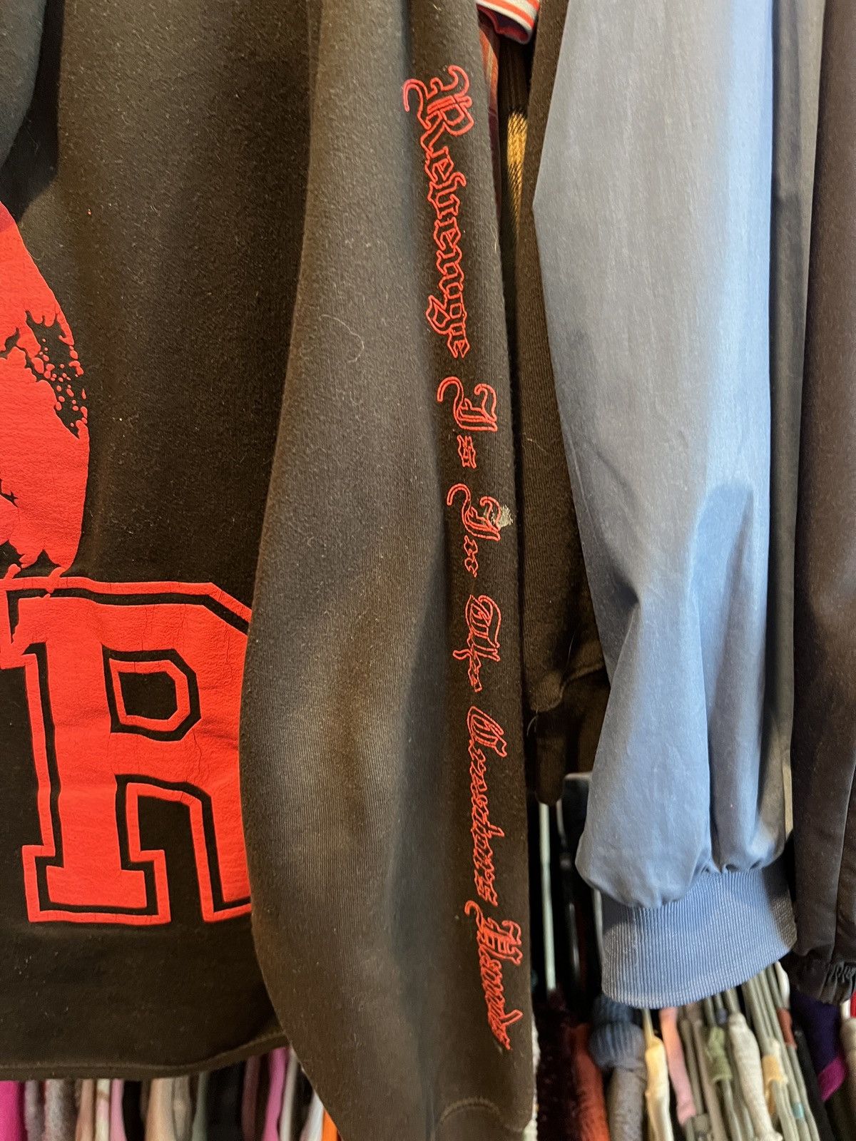 Revenge Revenge Outline Red Water Hoodie Size US L / EU 52-54 / 3 - 5 Thumbnail
