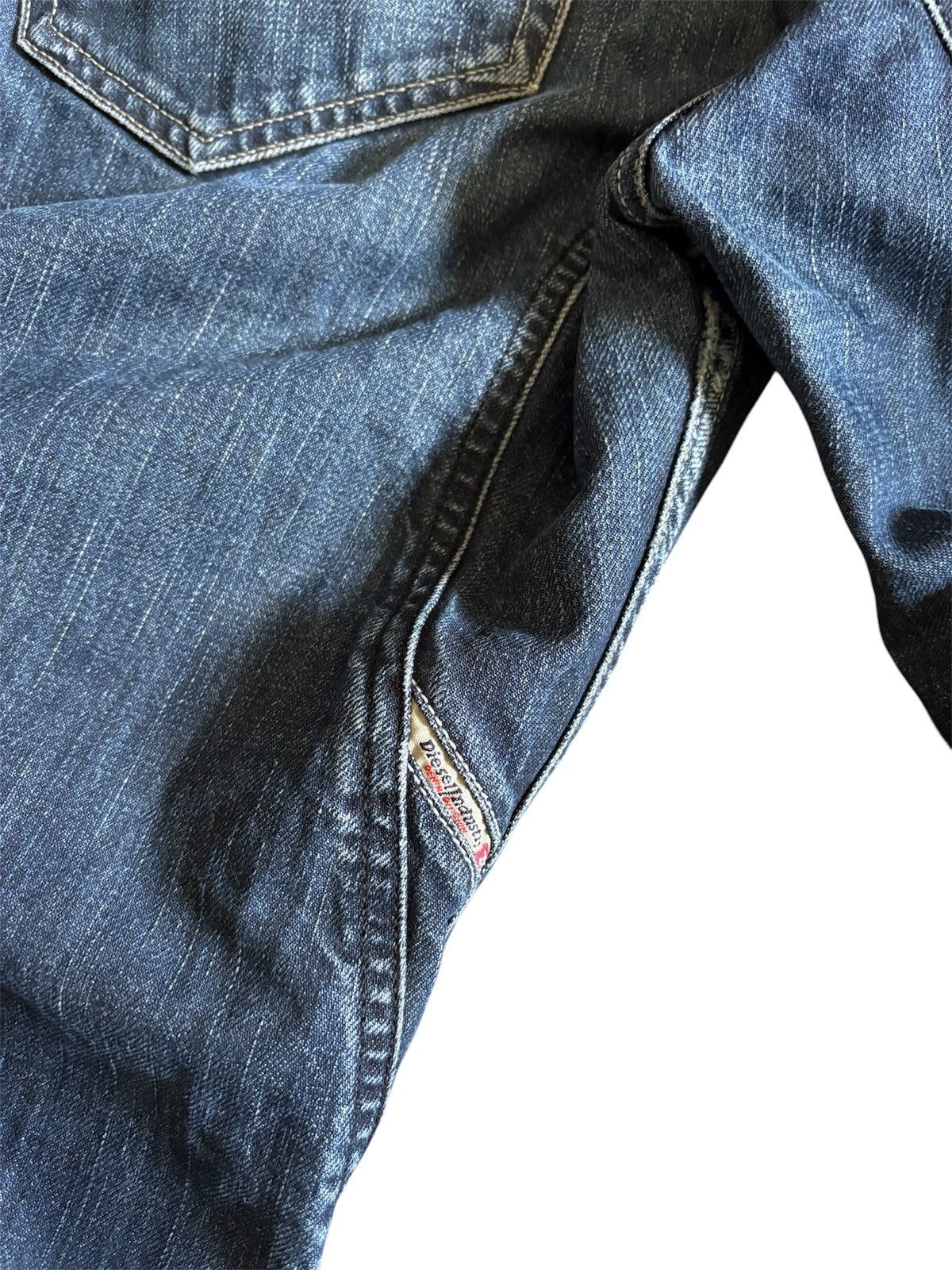 Diesel Vintage crazy diesel streetwear denim jeans Size US 34 / EU 50 - 6 Thumbnail