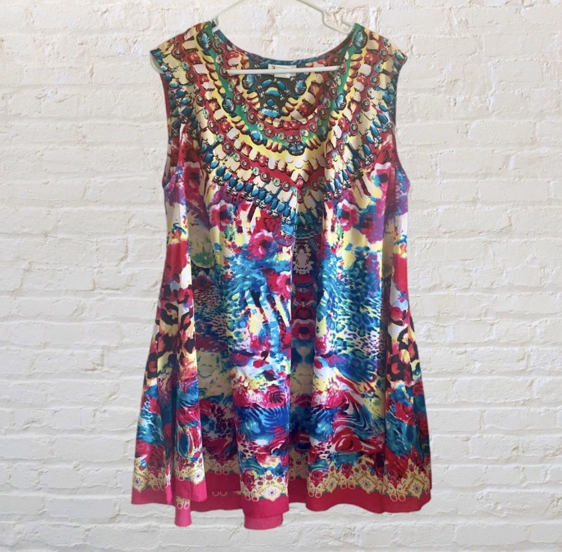 Other CW CLASSICS SLEEVELESS TUNIC TANK TOP DRESS Size XL / US 12-14 / IT 48-50 - 1 Thumbnail