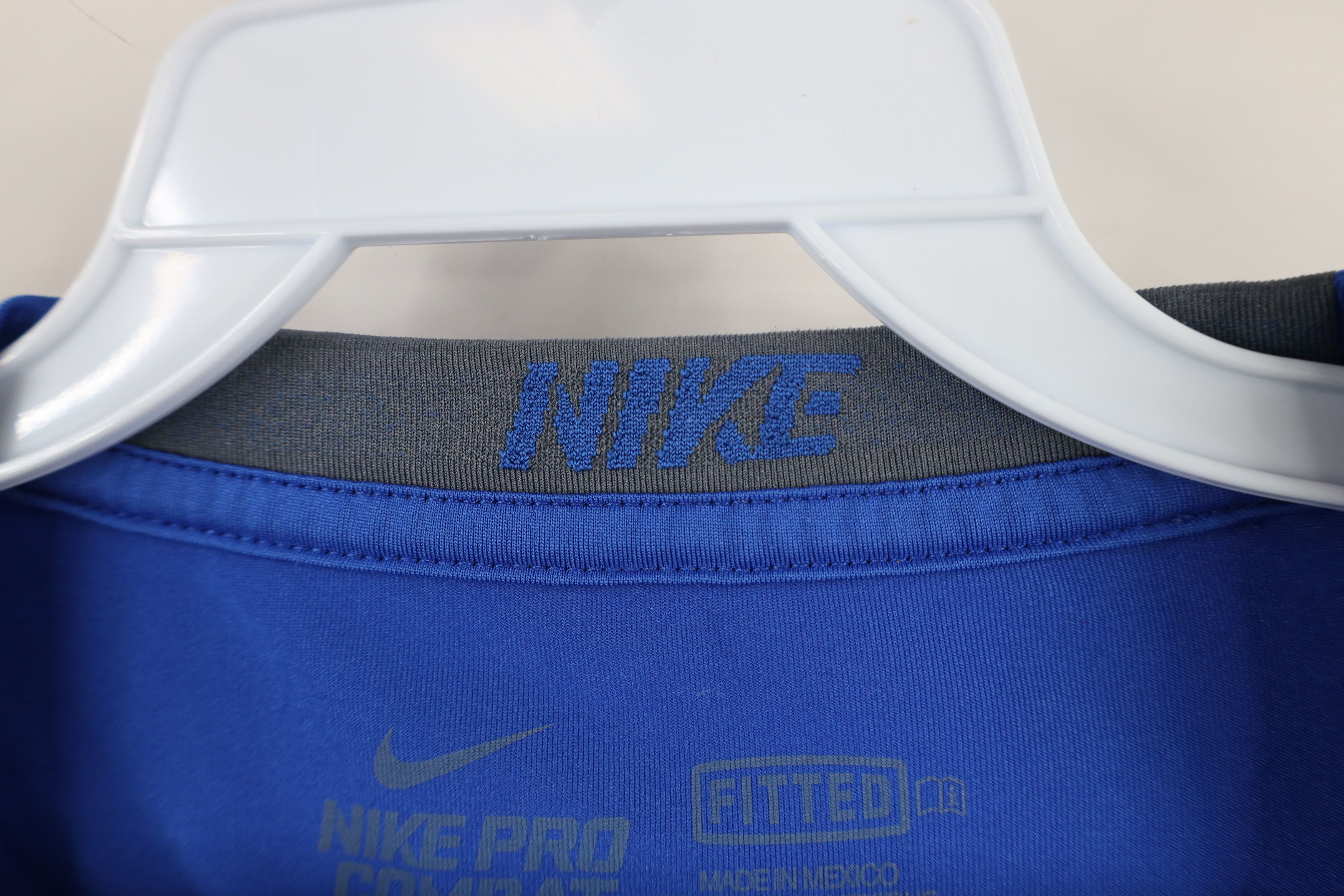 Nike × Vintage Nike Pro Combat Compression Long Sleeve Training T-Shirt Size US L / EU 52-54 / 3 - 5 Thumbnail
