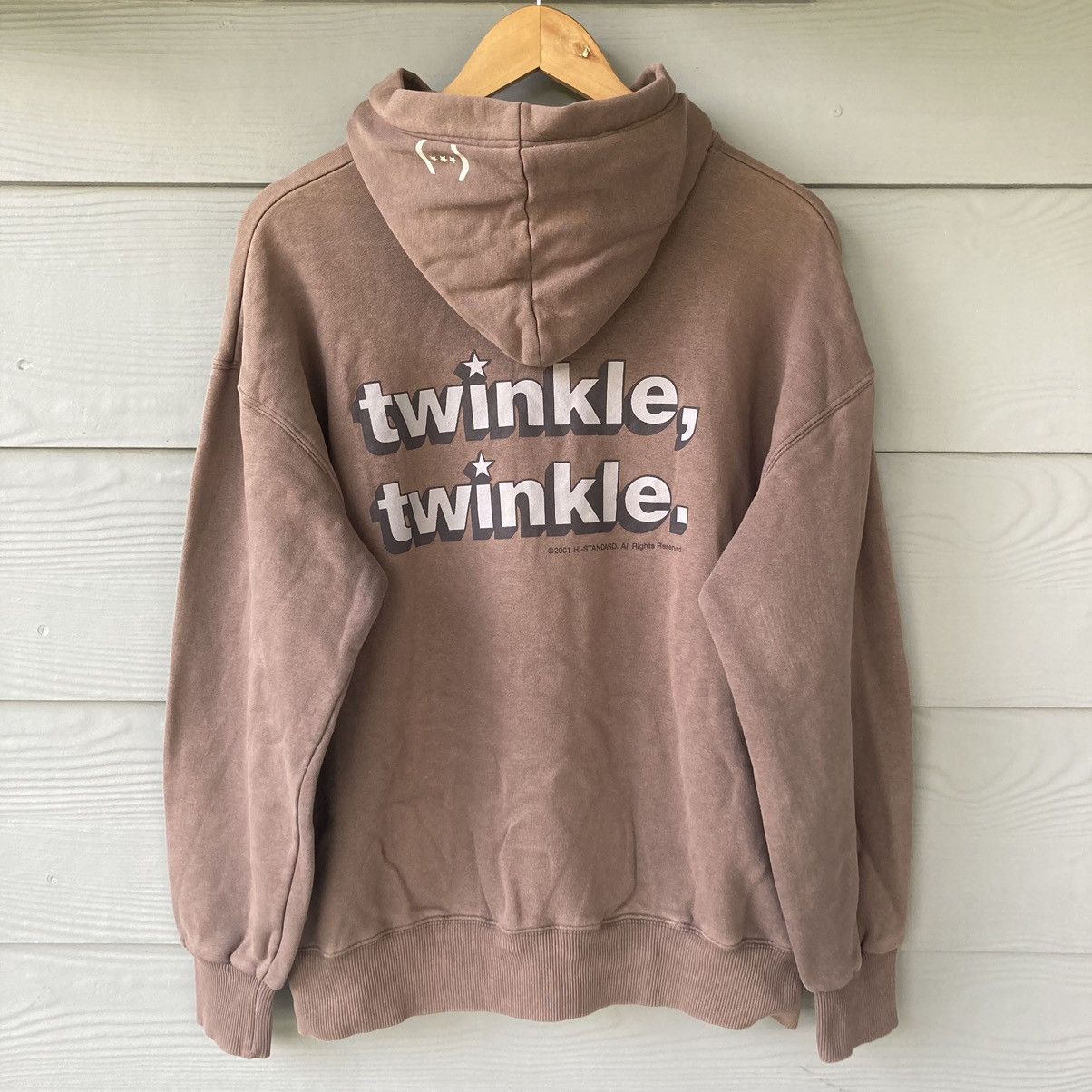 Band Tees Vintage Hi-Standard Punk Band Brown Hoodie Size US M / EU 48-50 / 2 - 10 Thumbnail