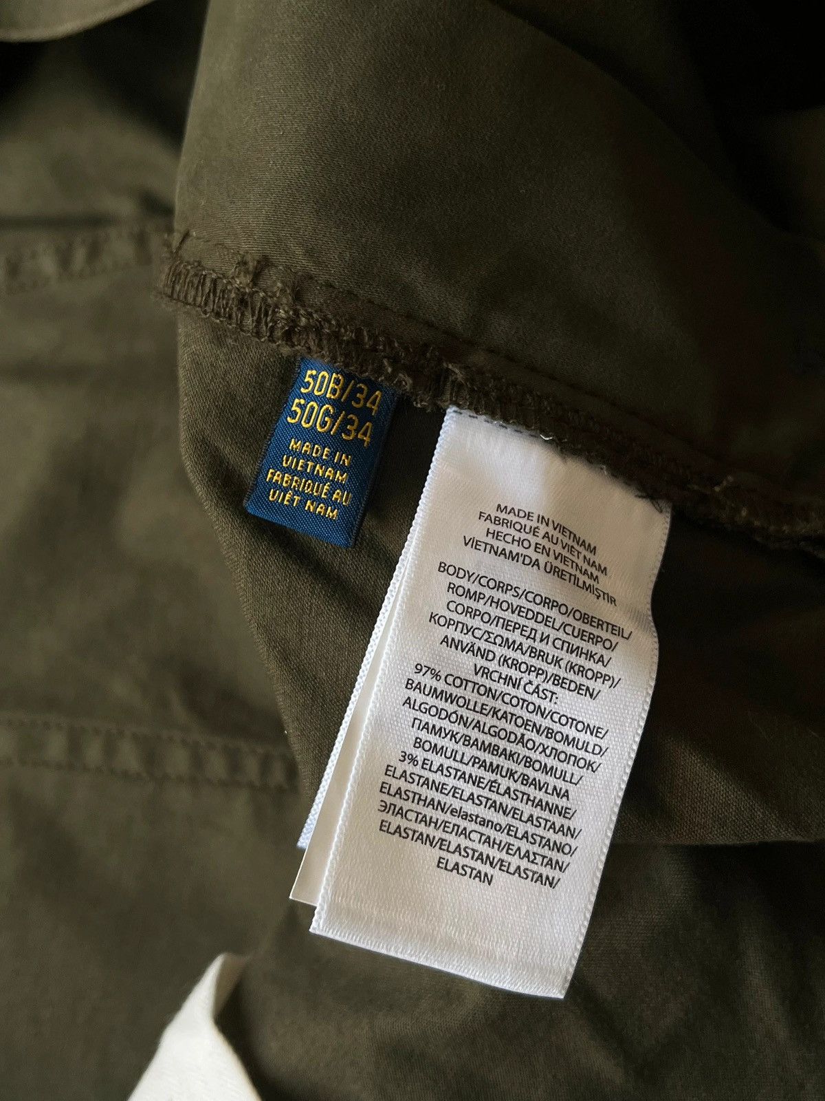 Polo Ralph Lauren Polo Ralph Lauren Big & Tall Sz 50B x34 Khaki Chinos Pants Size US 44 / EU 60 - 8 Thumbnail