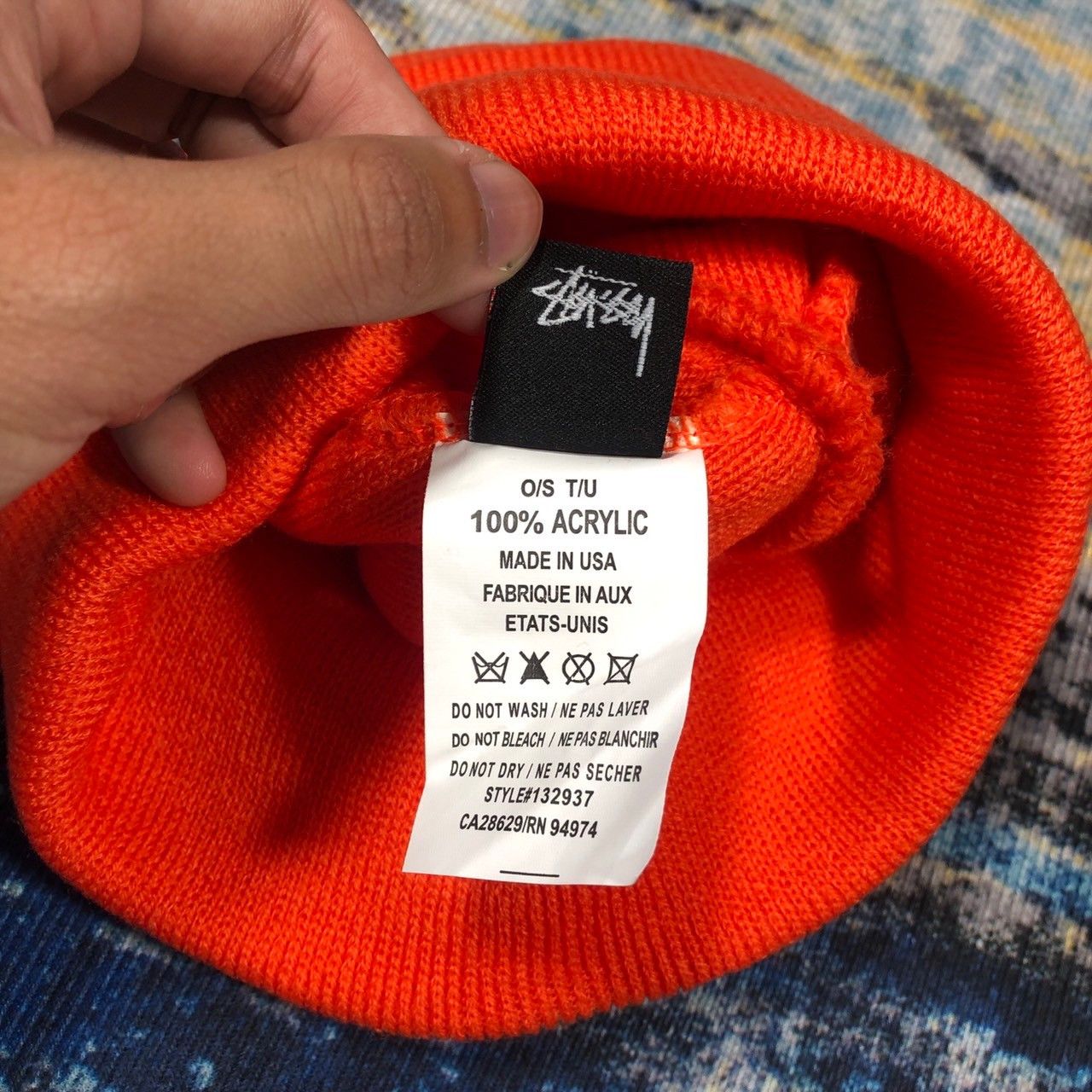 Stussy × Vintage Stussy FA19 SS-LINK Cuff Beanie Size ONE SIZE - 6 Thumbnail
