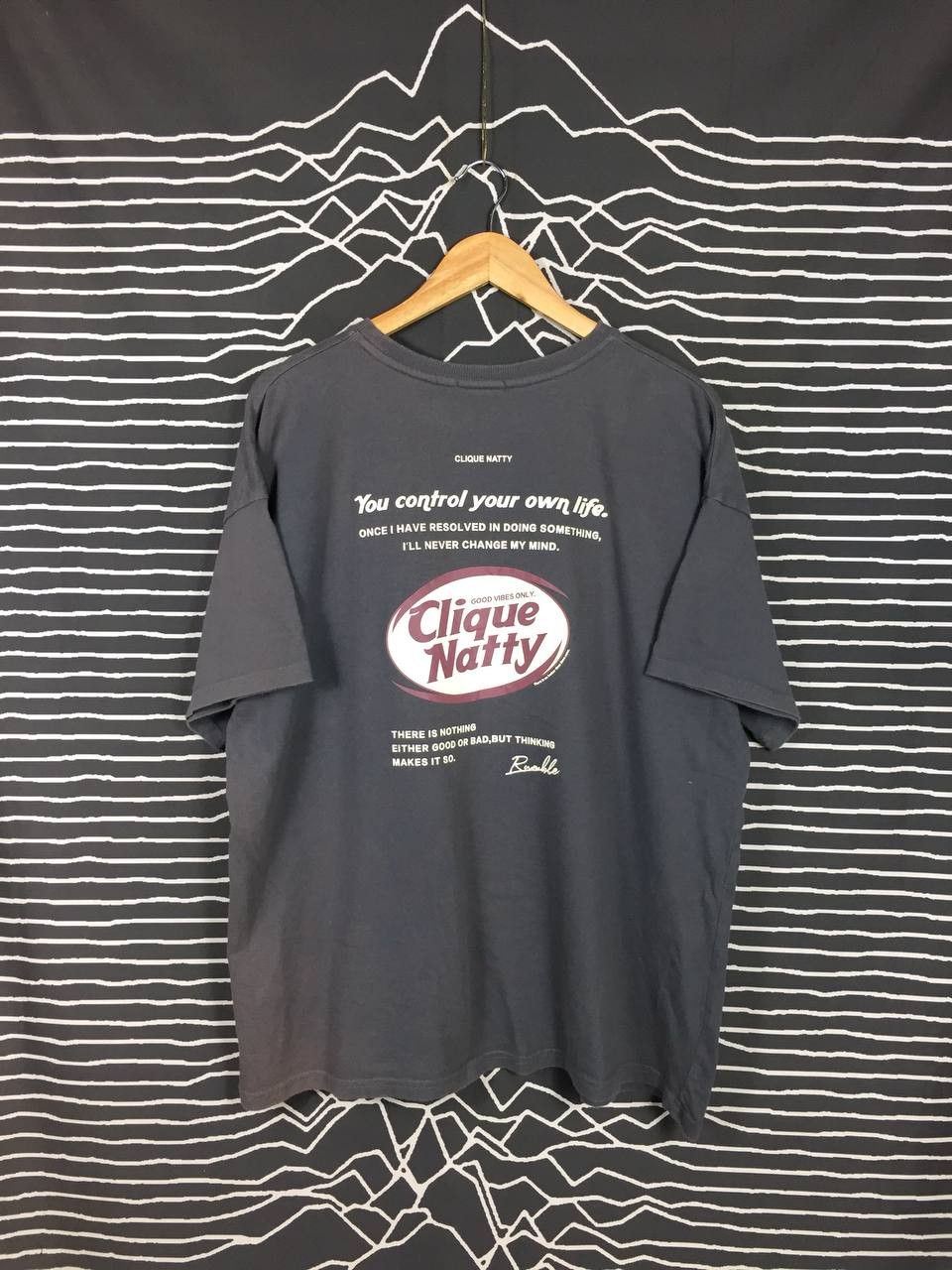 Vintage Clique Natty Good Vibes Only Tee Size US L / EU 52-54 / 3 - 1 Thumbnail