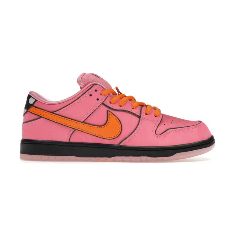 image of Nike Sb Dunk Low The Powerpuff Girls Blossom Shoes in Pink, Men's (Size 10)