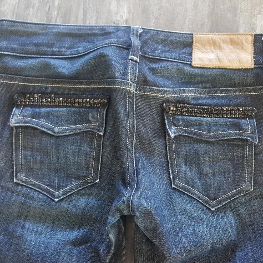 Guess Dark Denim Black Diamond Guess Jean Size 25" / US 0 / IT 36 - 3 Thumbnail