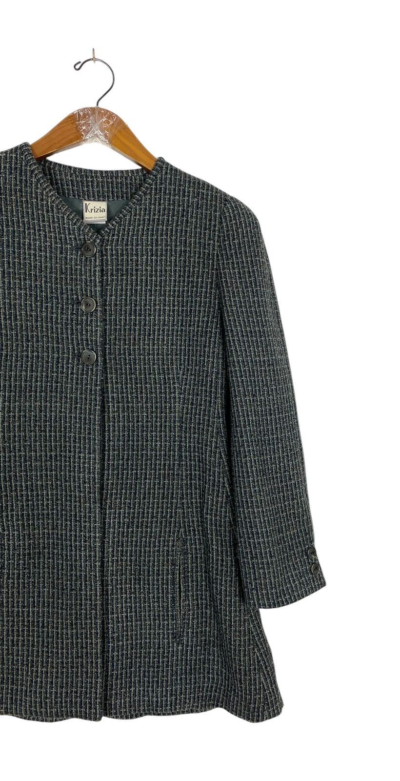 Krizia Rare‼️ Vintage Krizia Wool Coat Made in Italy Size S / US 4 / IT 40 - 3 Thumbnail