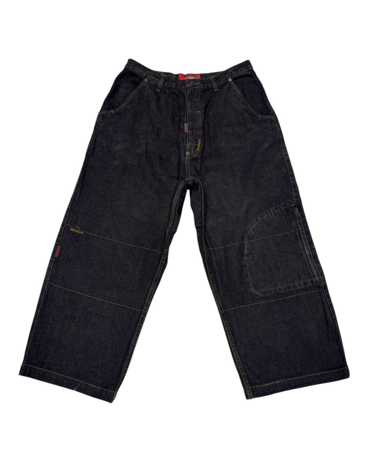Hysteric Glamour OG🔥SKATER JEANS BAGGY WIDE LEG JEANS HUSH TRADERS ARTISAN Size US 32 / EU 48 - 5 Thumbnail
