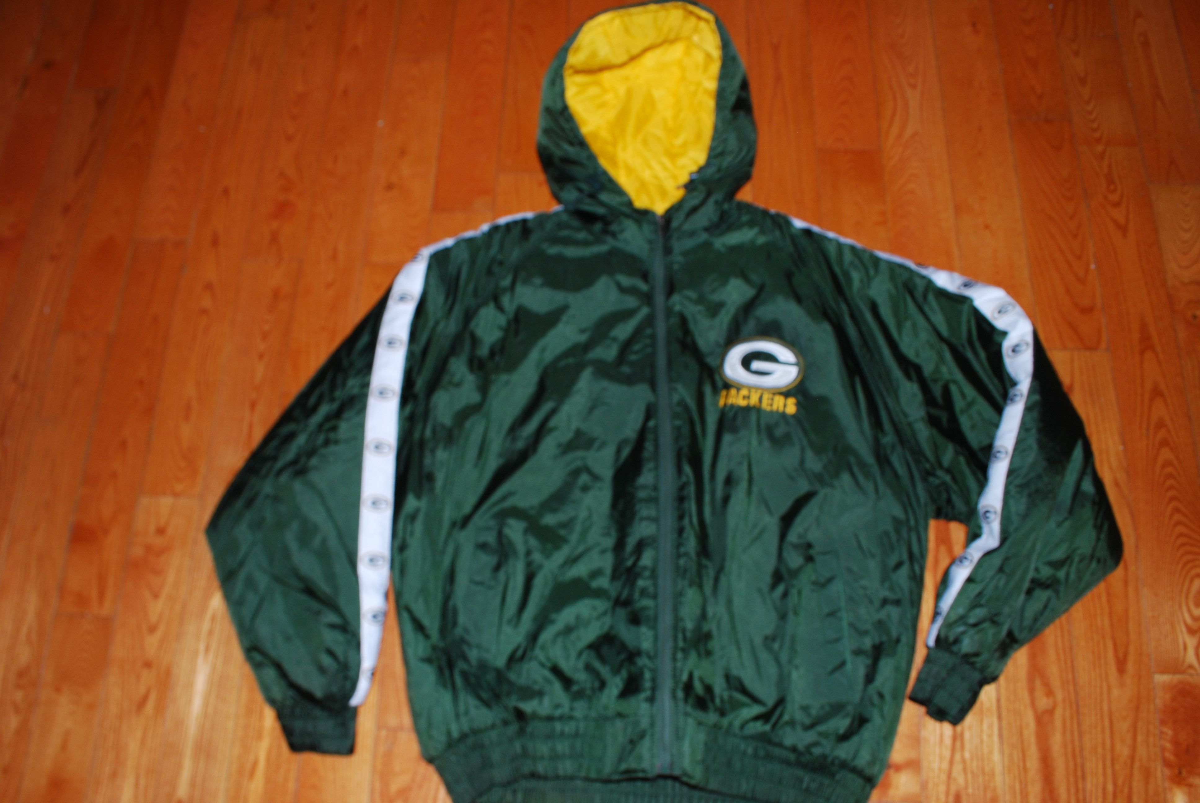 NFL Vintage Game Day Greenbay Packers Puffer Coat from 1990's Size US XXL / EU 58 / 5 - 3 Thumbnail