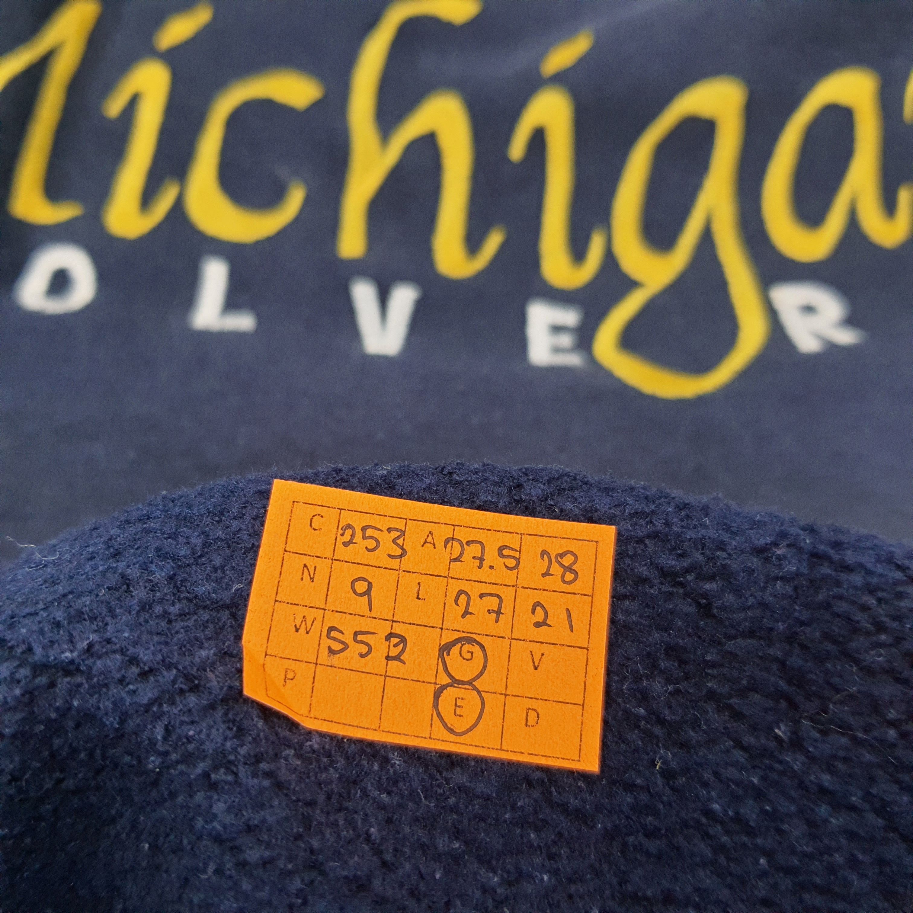 Champs Sport Vintage Michigan Wolverines Football Team Sweatshirt C253N9 Size US XXL / EU 58 / 5 - 8 Thumbnail
