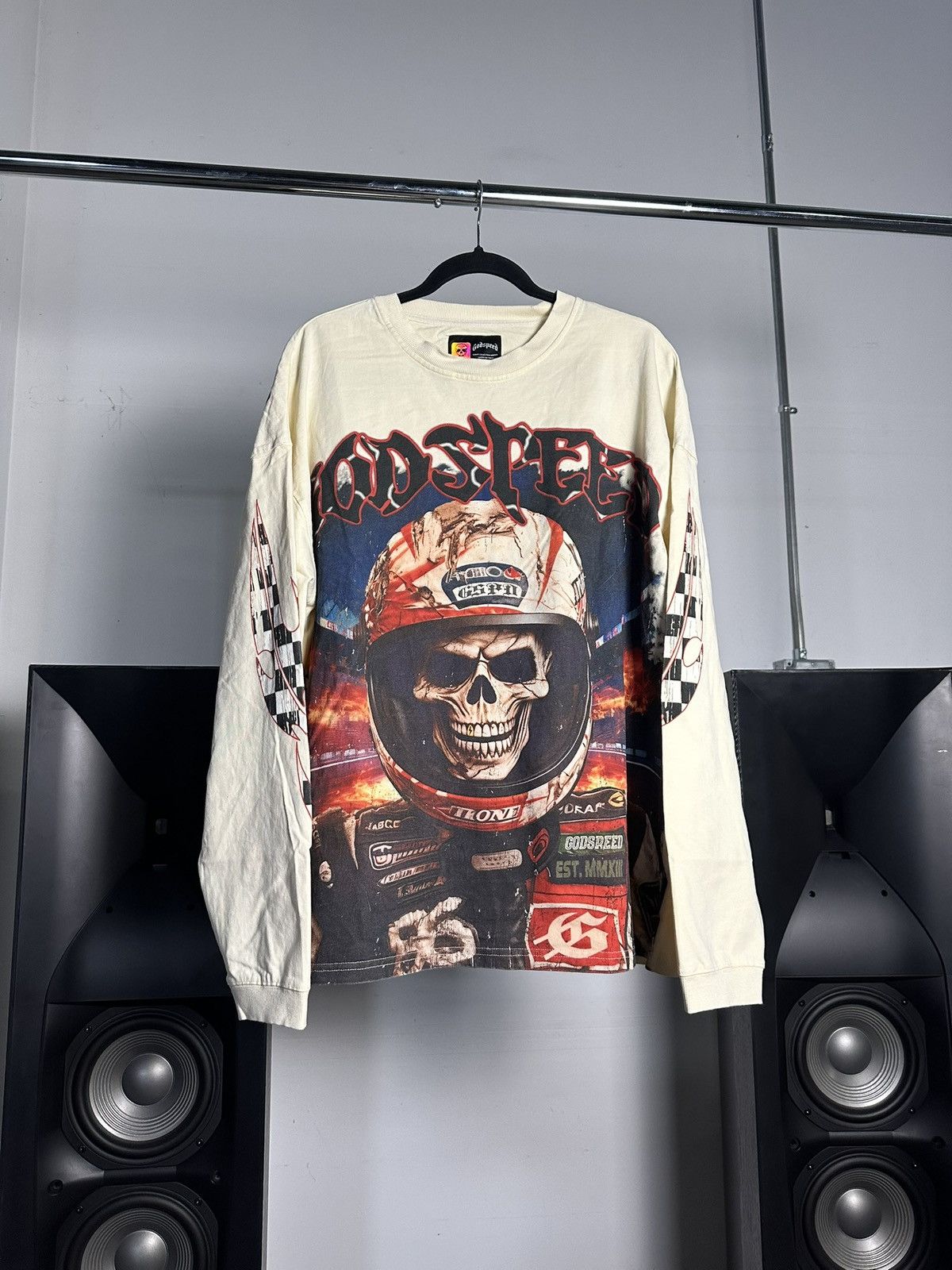 Godspeed Godspeed Racer Goldie Long Sleeve Tee Shirt Size US XL / EU 56 / 4 - 1 Thumbnail