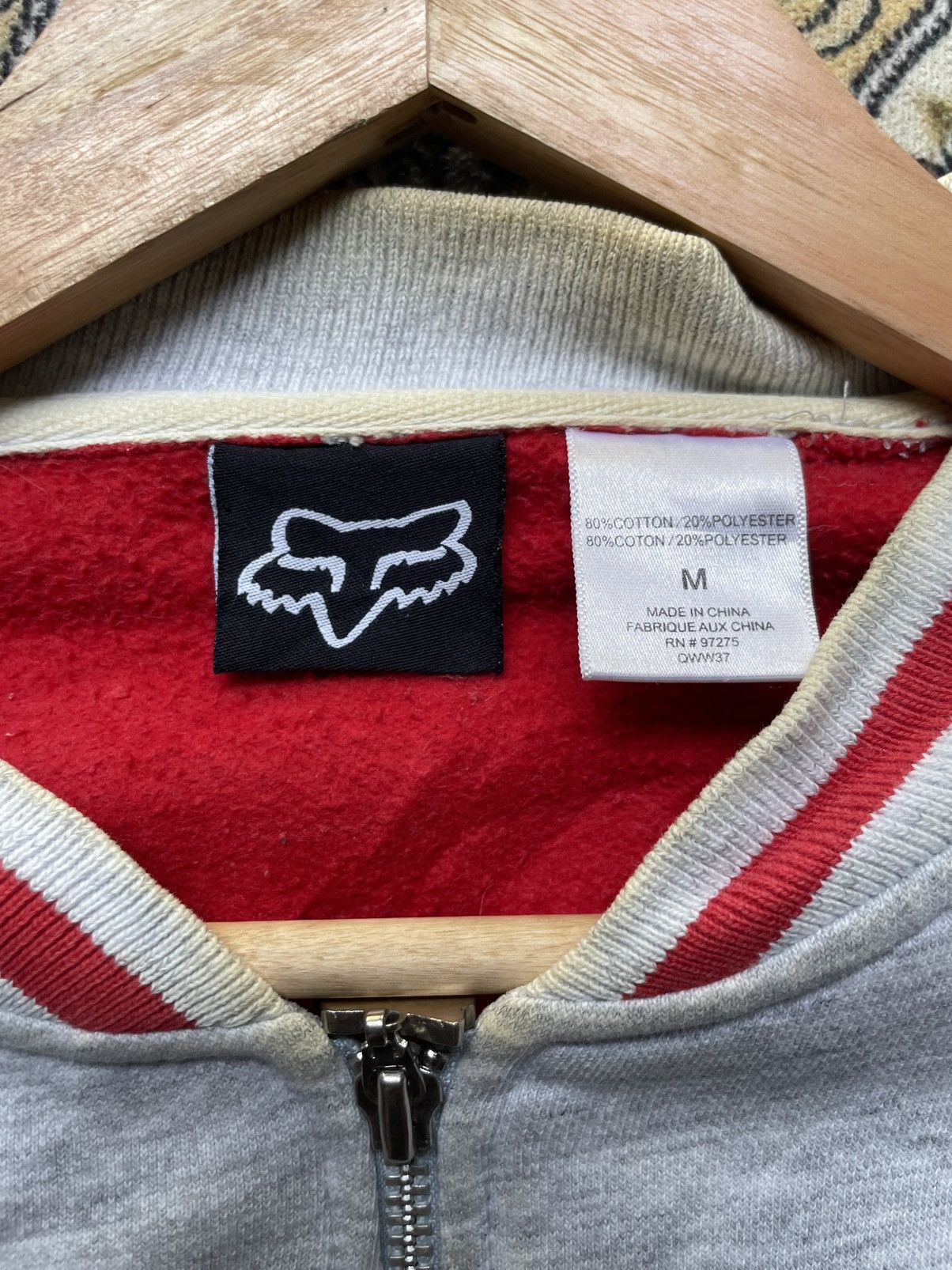 Fox Racing Vintage x Fox Racing x Zipper x Sweater Size US M / EU 48-50 / 2 - 8 Thumbnail