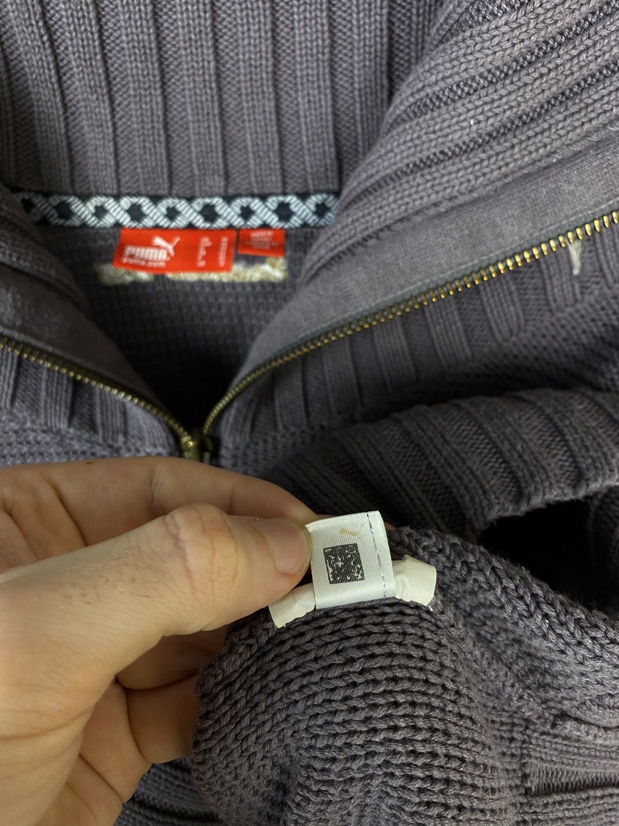 Puma Avant Garde Puma Knit Zip Sweater Japanese Style y2k Size M / US 6-8 / IT 42-44 - 9 Thumbnail