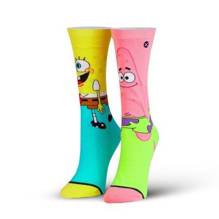 Other Odd Sox Nickelodeon Spongebob & Squidward Women Funny Print Size ONE SIZE - 1 Preview