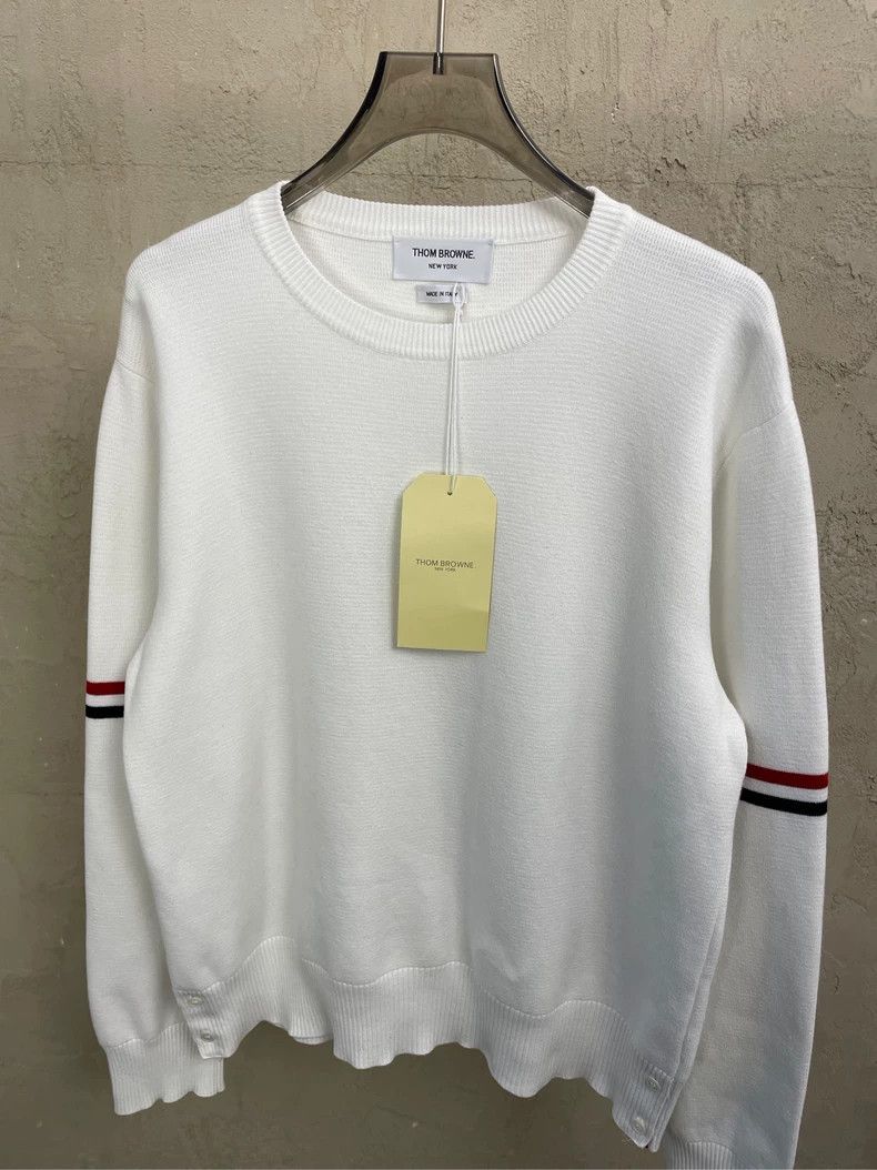 Thom Browne Thom Browne Round neck knit Size US M / EU 48-50 / 2 - 4 Thumbnail