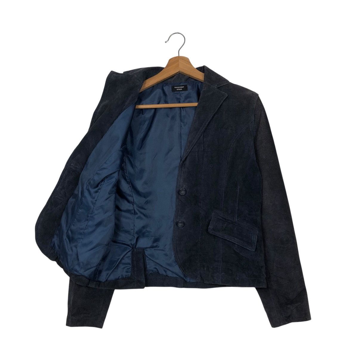 Japanese Brand 📌Archieve Cropped Leather Pig Skins November Steps Japan Size US L / EU 52-54 / 3 - 14 Thumbnail