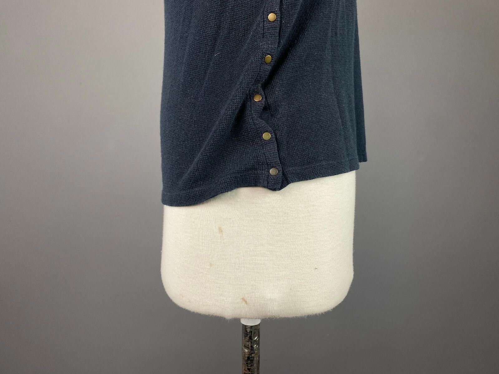 Wilkes Bashford Ladies BA&SH Navy Blue Long Sleeve Sweater Size 1 Size M / US 6-8 / IT 42-44 - 5 Thumbnail