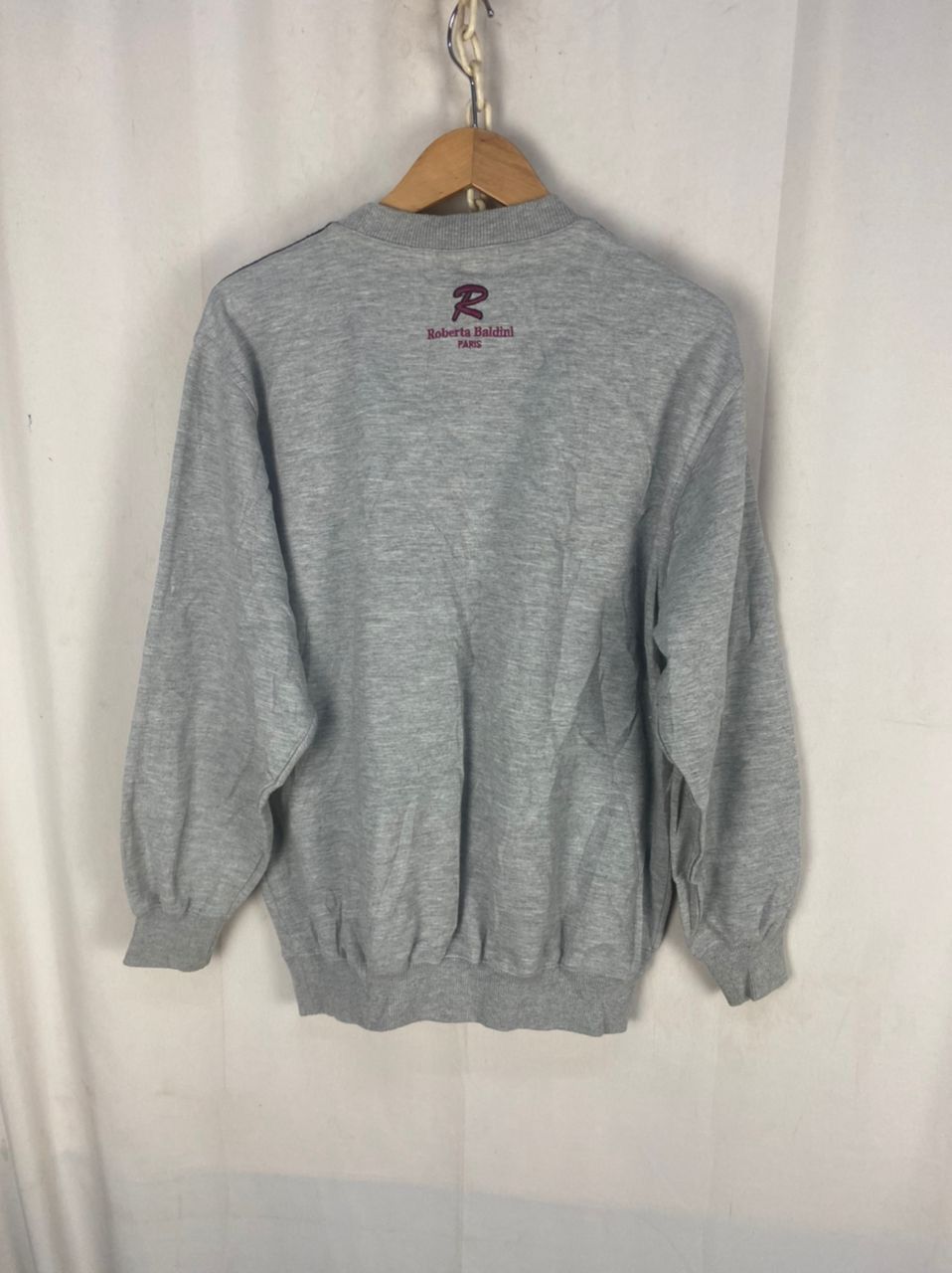 Japanese Brand Roberta baldini paris spellout sweatshirt Size US M / EU 48-50 / 2 - 10 Thumbnail