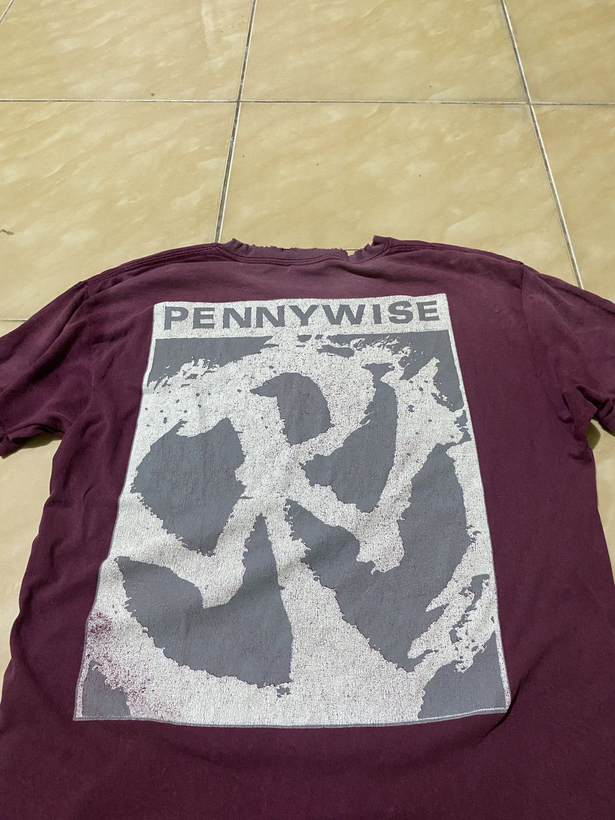 Band Tees × Vintage Vintage Pennywise distressed trashed Size US M / EU 48-50 / 2 - 3 Thumbnail