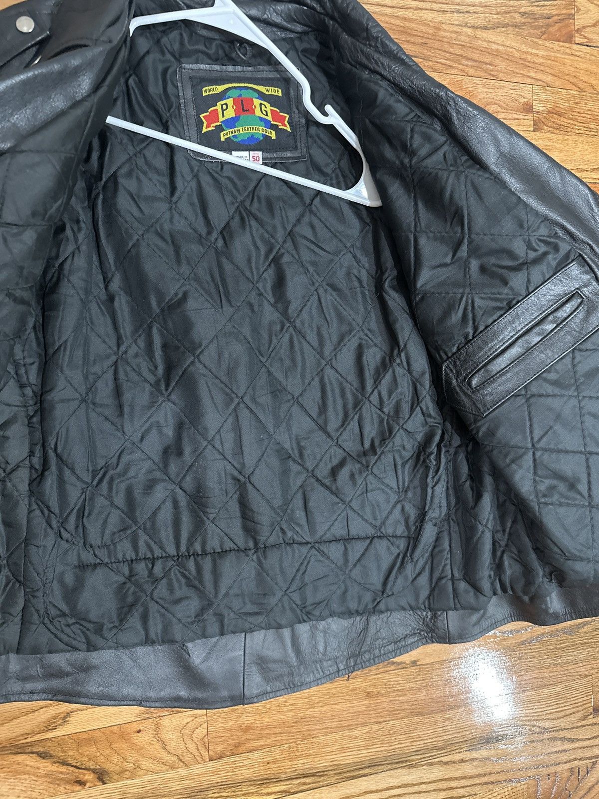 Vintage vintage leather, biking jacket Size US M / EU 48-50 / 2 - 3 Thumbnail