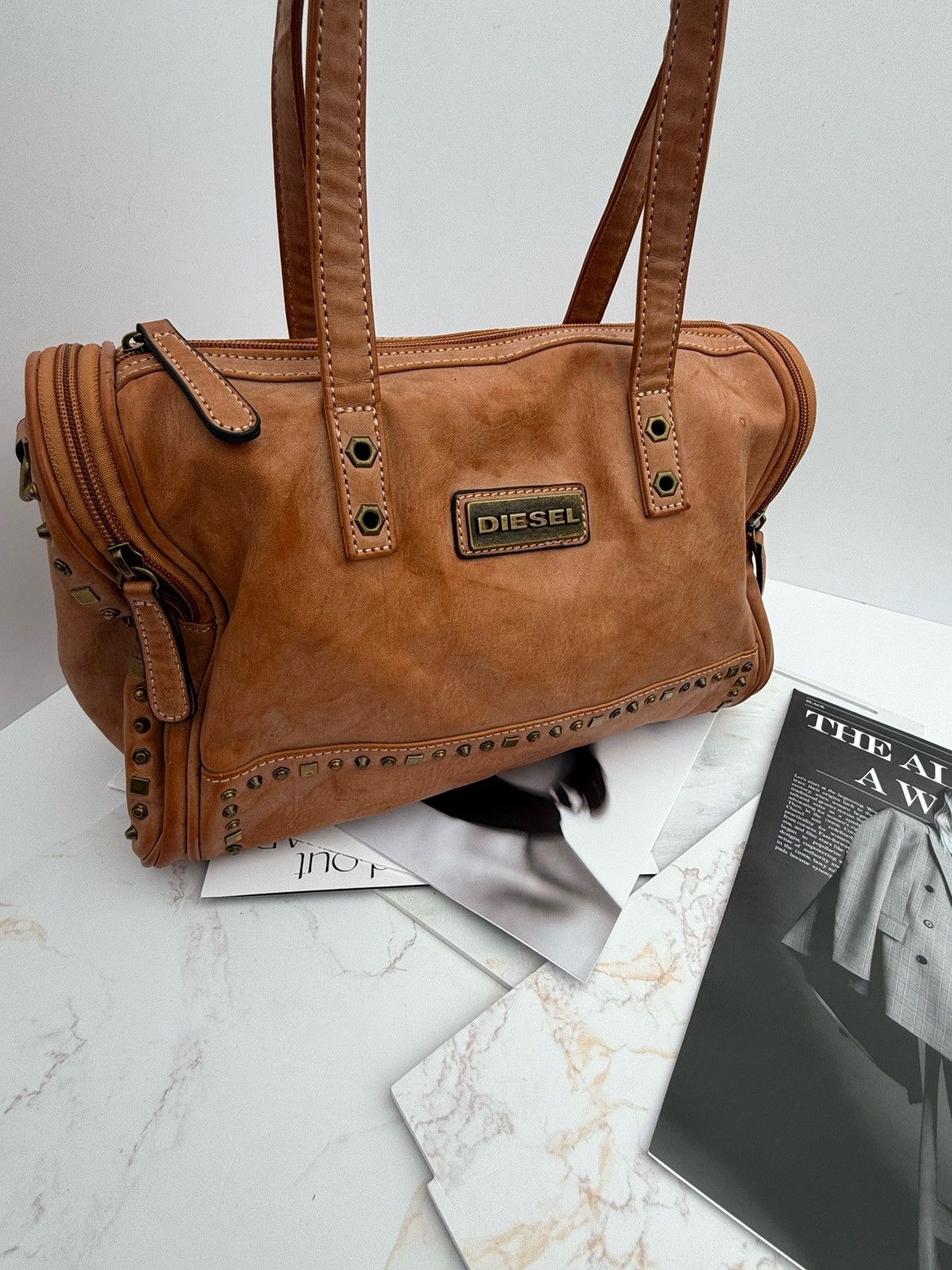 Diesel Diesel vintage leather bag Size ONE SIZE - 10 Thumbnail