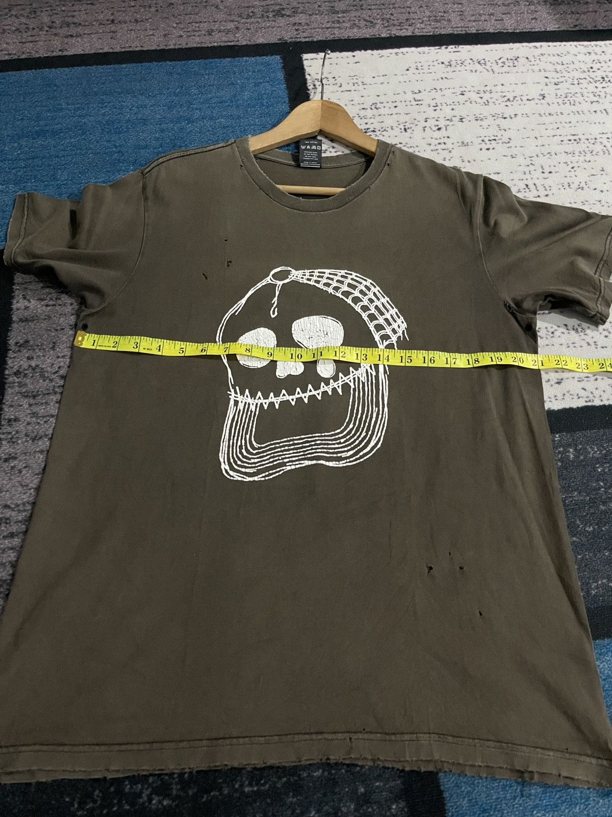 Number (N)ine S/S04 Number Nine Skull Heart Tears Tee Size US L / EU 52-54 / 3 - 15 Thumbnail