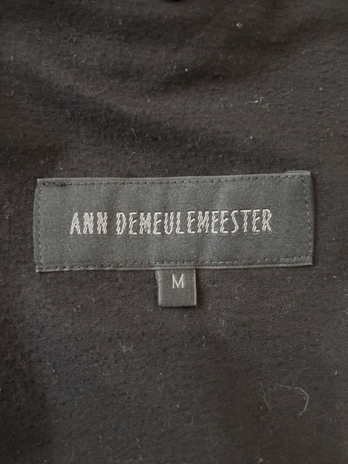 Ann Demeulemeester Ann Demeulemeester | Twill Snowflake Grey Coat Size US M / EU 48-50 / 2 - 7 Thumbnail
