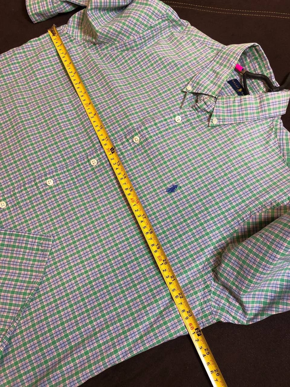 Polo Ralph Lauren Polo Ralph Lauren checkered Long Sleeve Button Down Shirt Size US XL / EU 56 / 4 - 5 Thumbnail