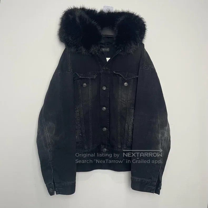Balenciaga Balenciaga Hooded fur jacket Size US M / EU 48-50 / 2 - 1 Thumbnail