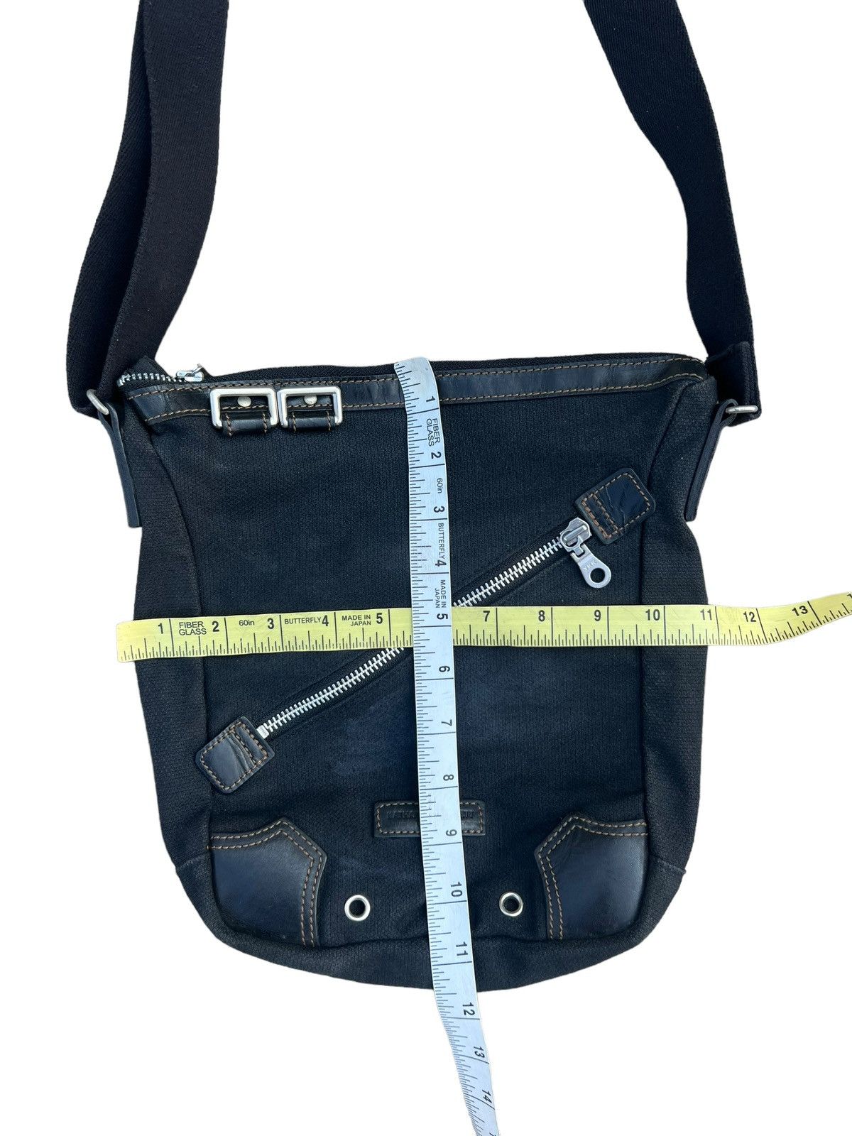 Katharine Hamnett London Vintage Katharine Hamnett London Hybrid Cotton Leather Bag Size ONE SIZE - 19 Thumbnail
