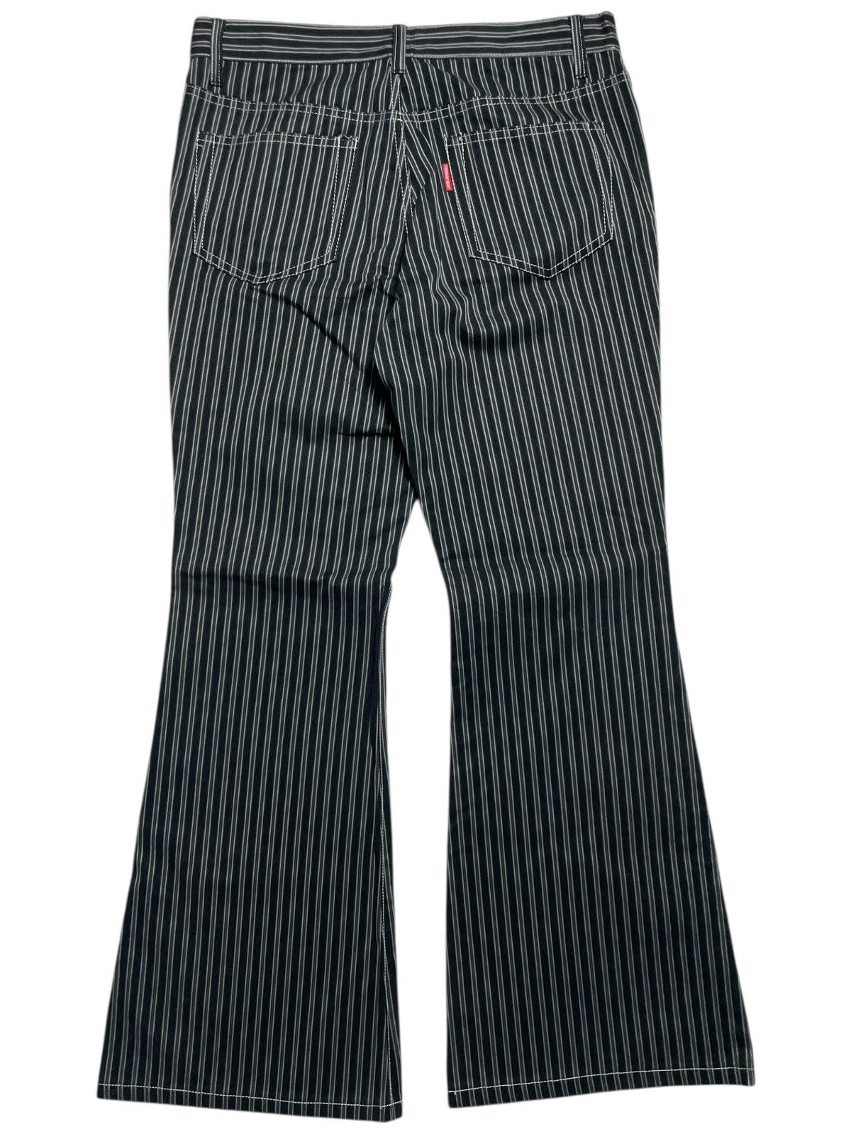 Tornado Mart 2000’s Tornado Mart - Super Flared Stripe Pants Size US 30 / EU 46 - 5 Thumbnail