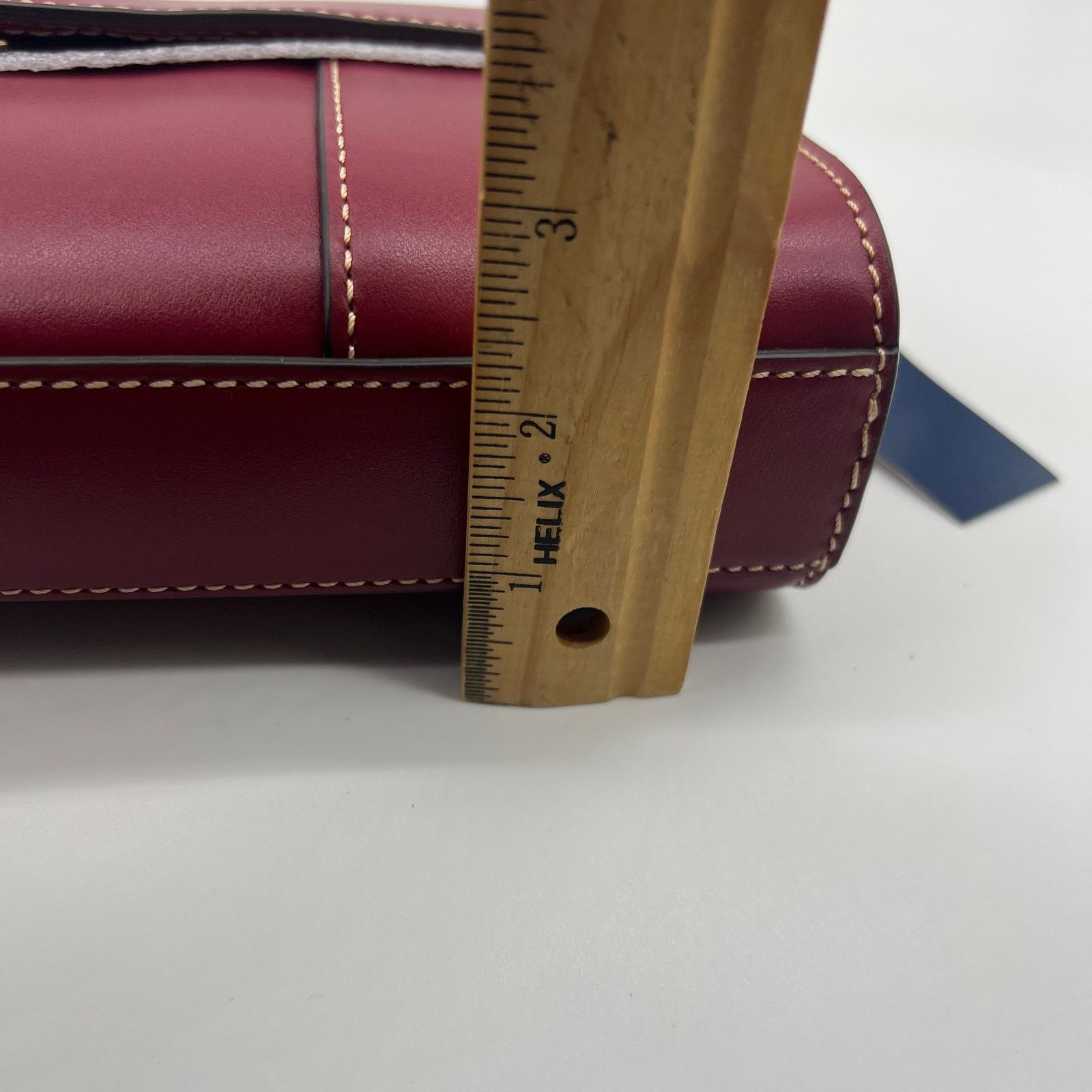 Dooney & Bourke Dooney & Bourke Wexford Leather Casey Clutch Mulberry Size ONE SIZE - 5 Thumbnail