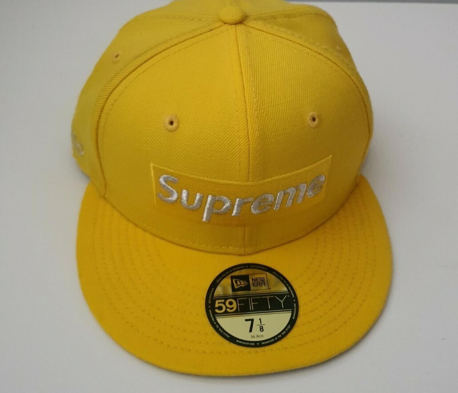 New Era × Supreme Supreme Gonz New Era Box Logo Cap Gray Size 7 1