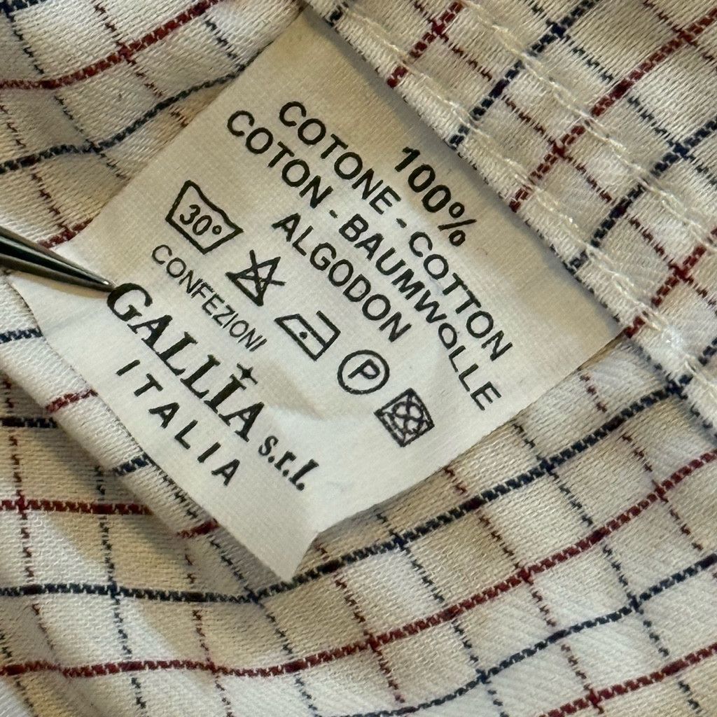 Z Brand Luciano Moresco Men’s Button Shirt Size 41/16 Italy Size 38L - 9 Thumbnail