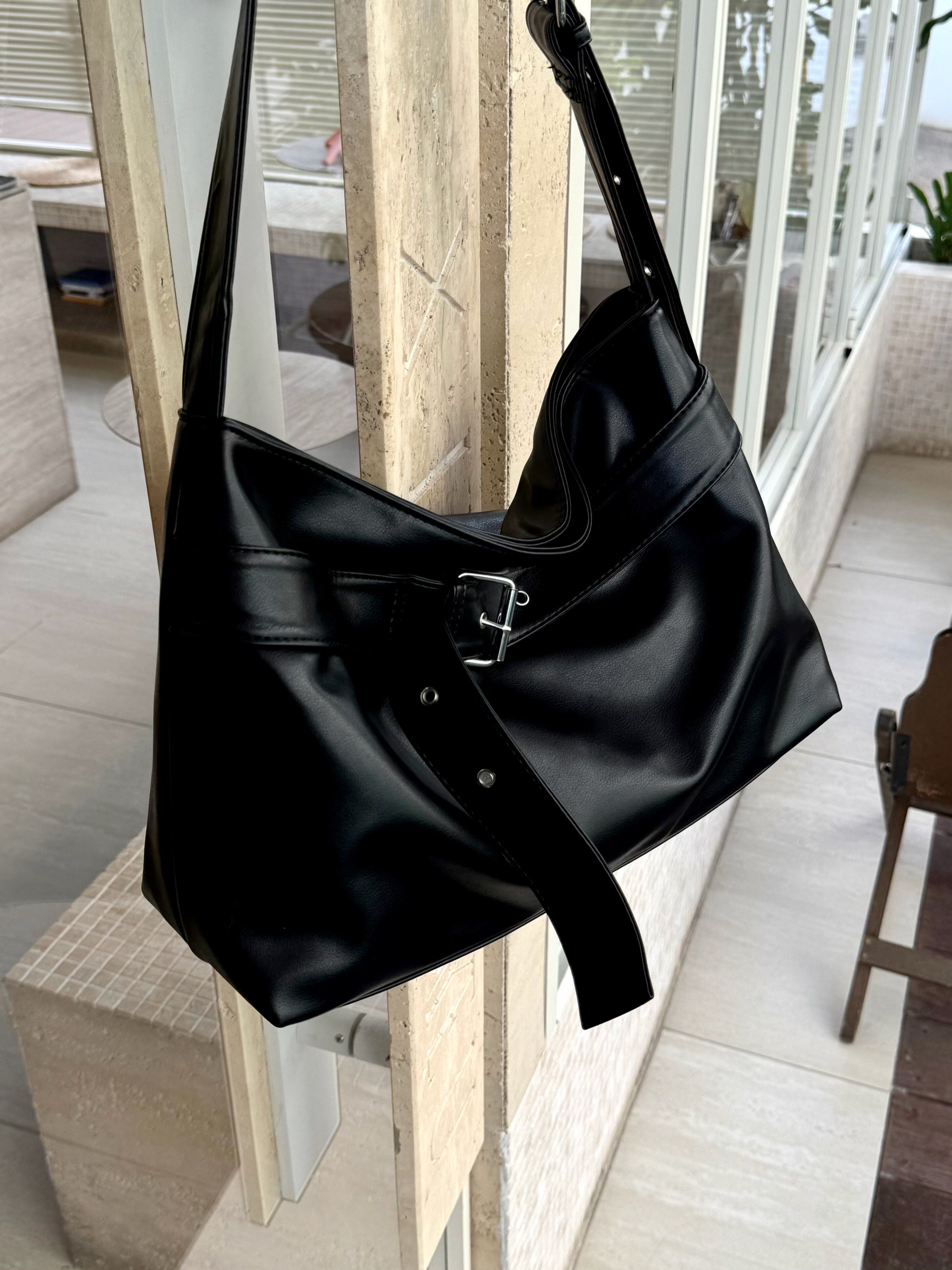 Leather Vintage Harajuku Shoulder Bag | PU Leather Size ONE SIZE - 6 Thumbnail