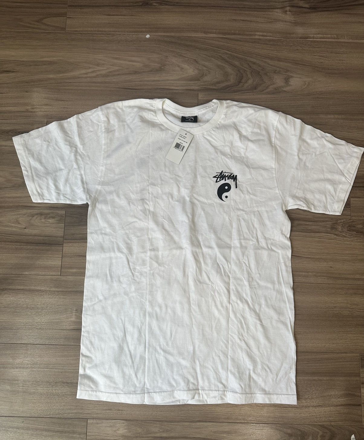 image of Stussy Yin Yang NWT Size M in White, Men's