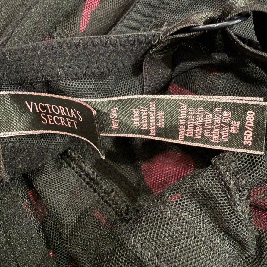 Victoria's Secret Victoria's Secret Very Sexy Unlined Balconet Bra, Size 36D Size ONE SIZE - 3 Thumbnail